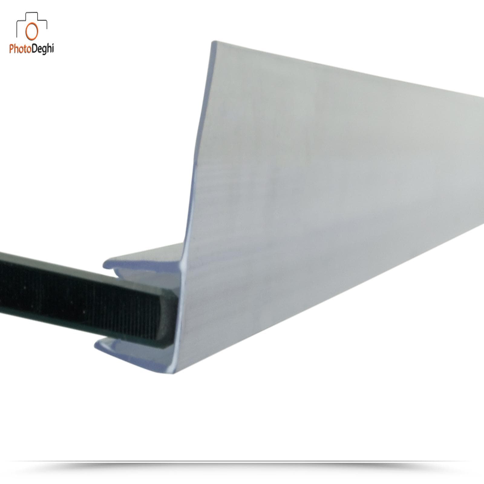 Guarnizione salvagoccia verticale per ricambi box doccia trasparenti 195h - Lucy