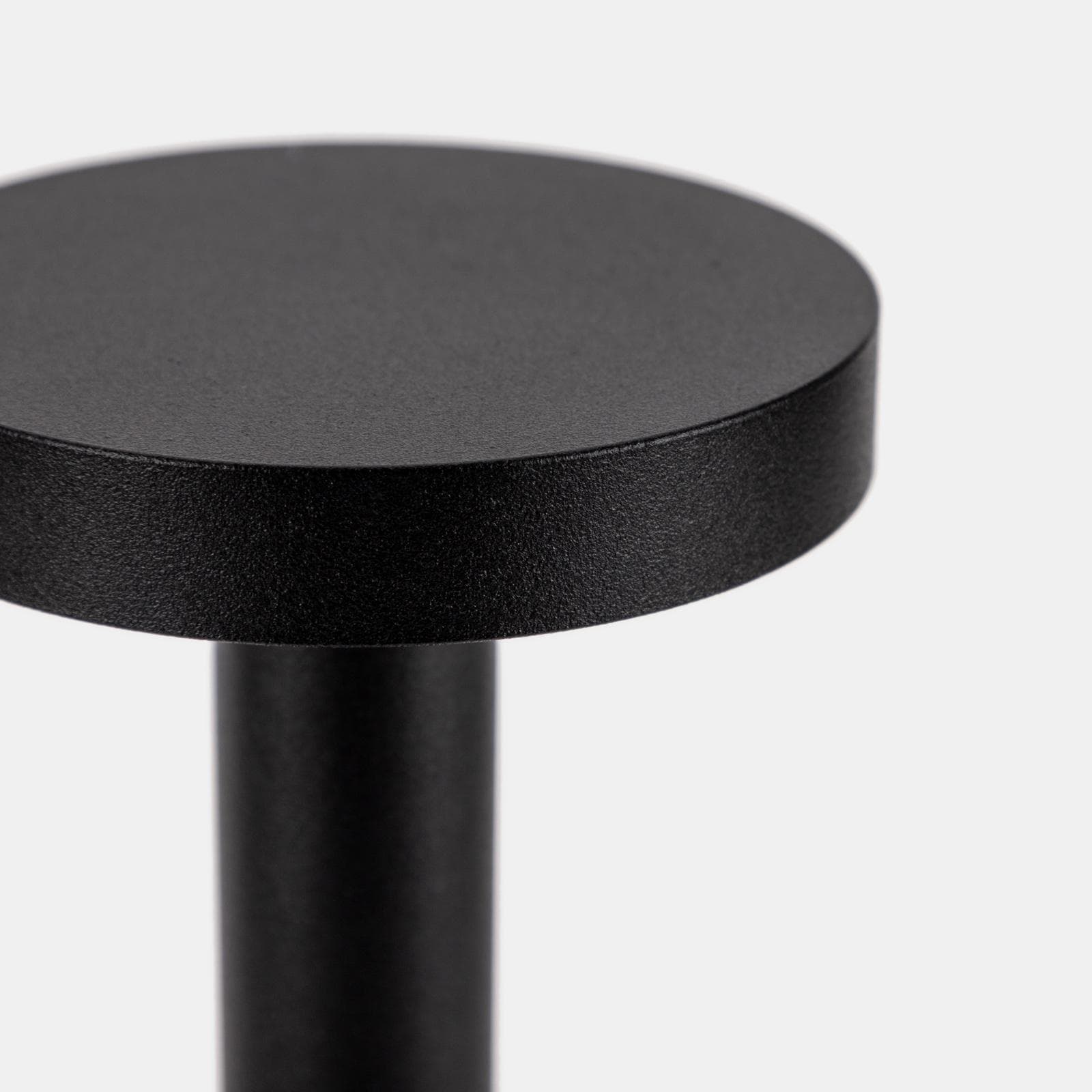 Lampada da tavolo portatile a LED 14x34h cm in alluminio nero - Fair
