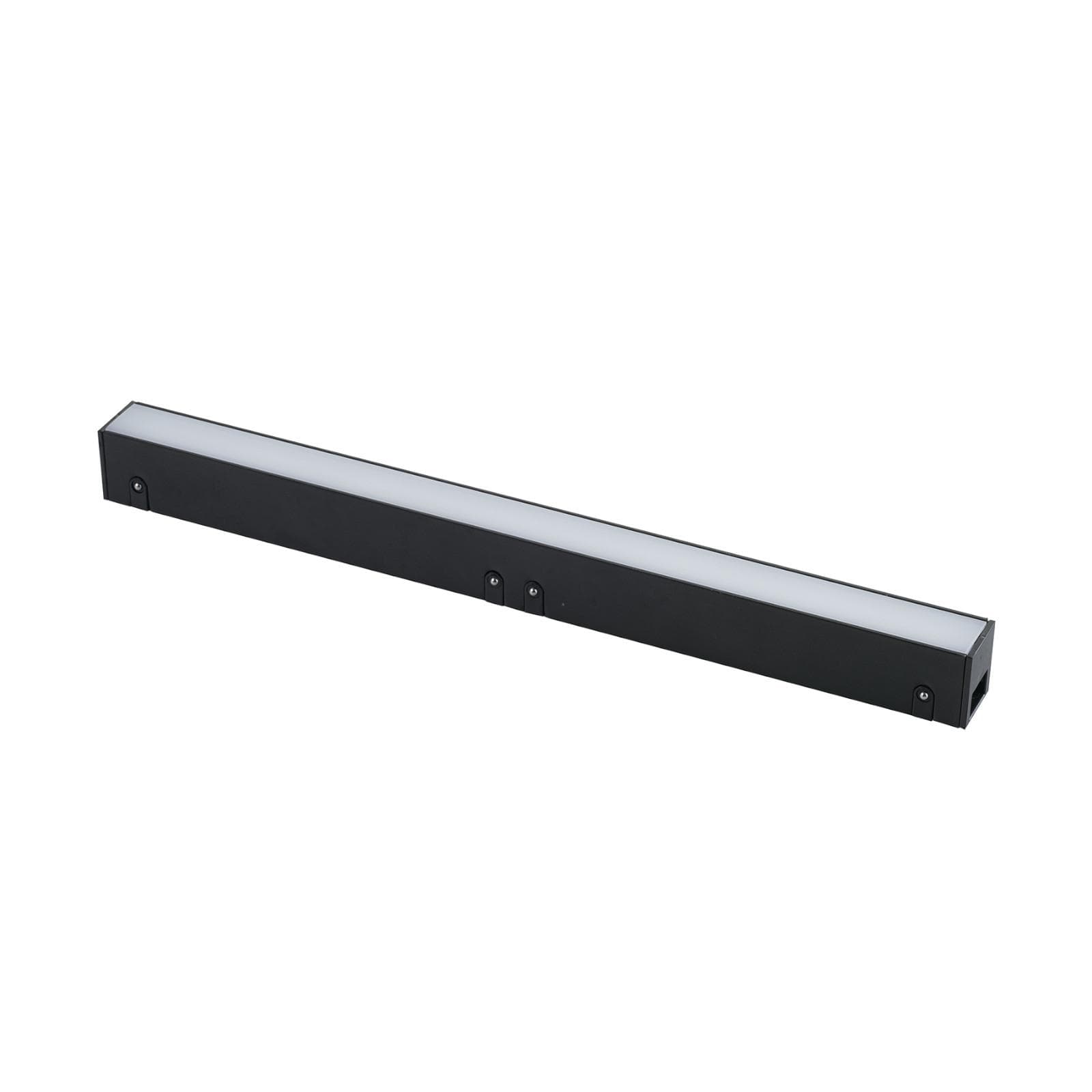 Lampada led luce naturale 60 cm in alluminio pressofuso nero opaco - Power