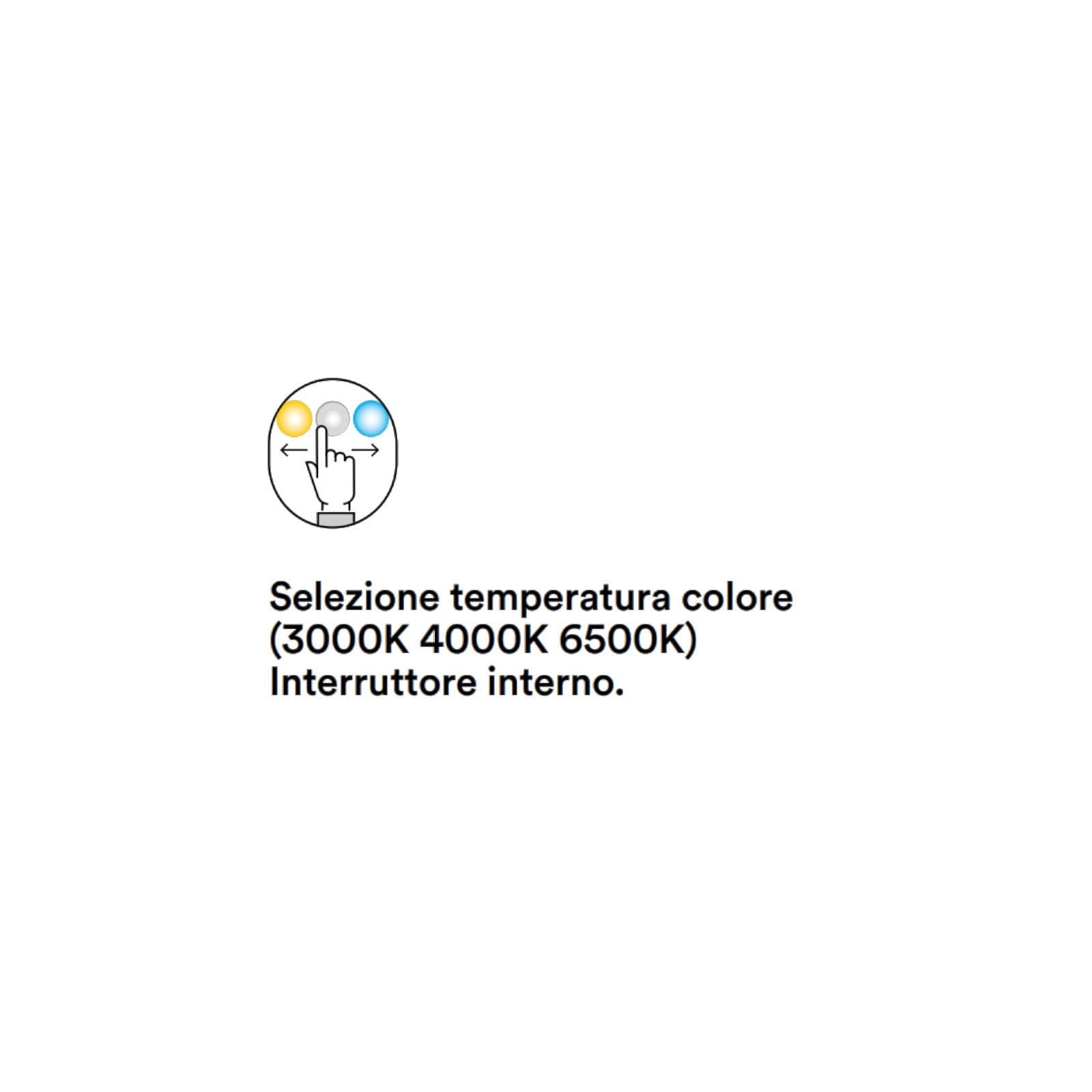 Lampada LED sospesa 120x150 h cm in metallo nero