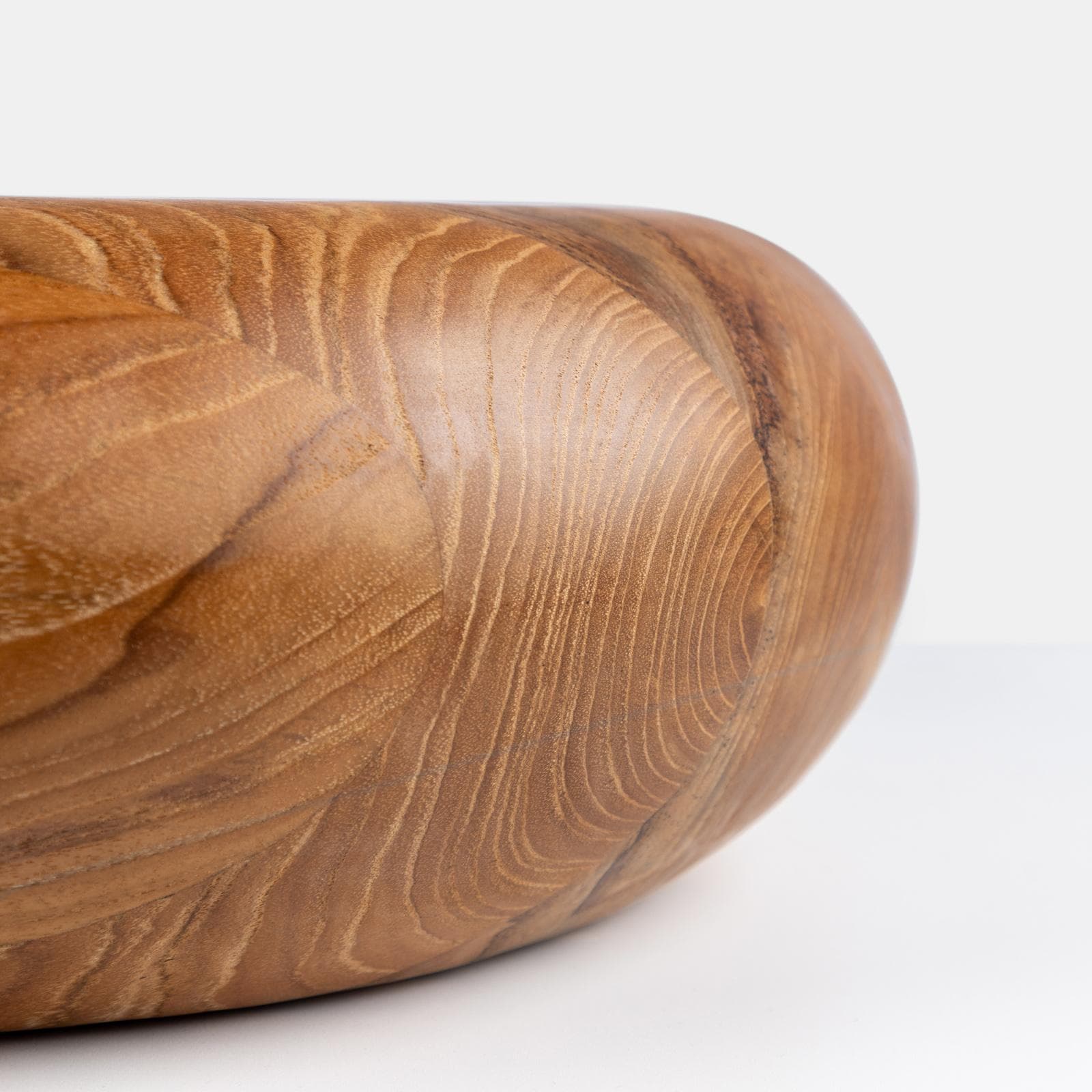 Lavabo d'appoggio in teak 40 x 12cm - Sinker