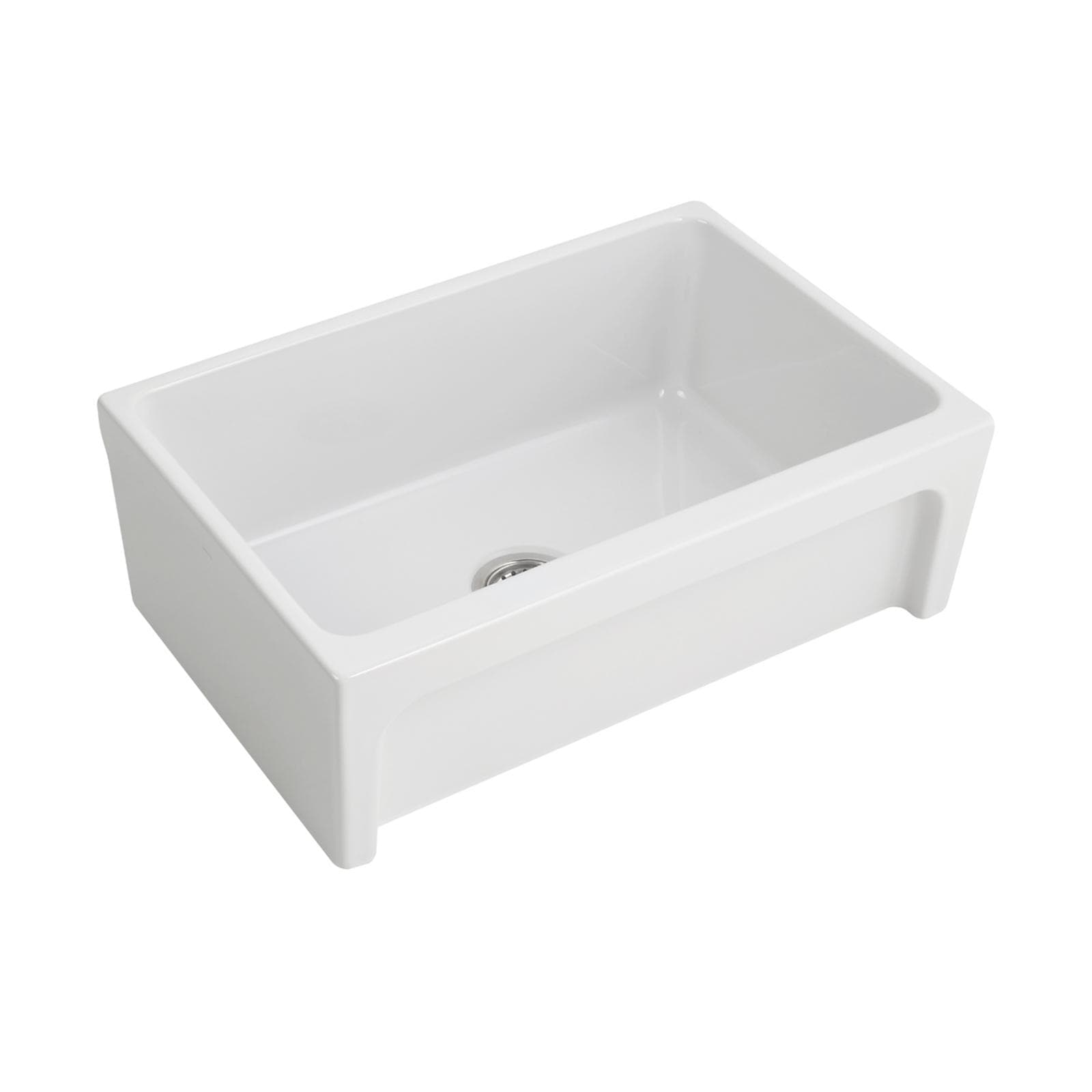 Lavello da incasso 75x50 cm bianco - Kitchen di Simas