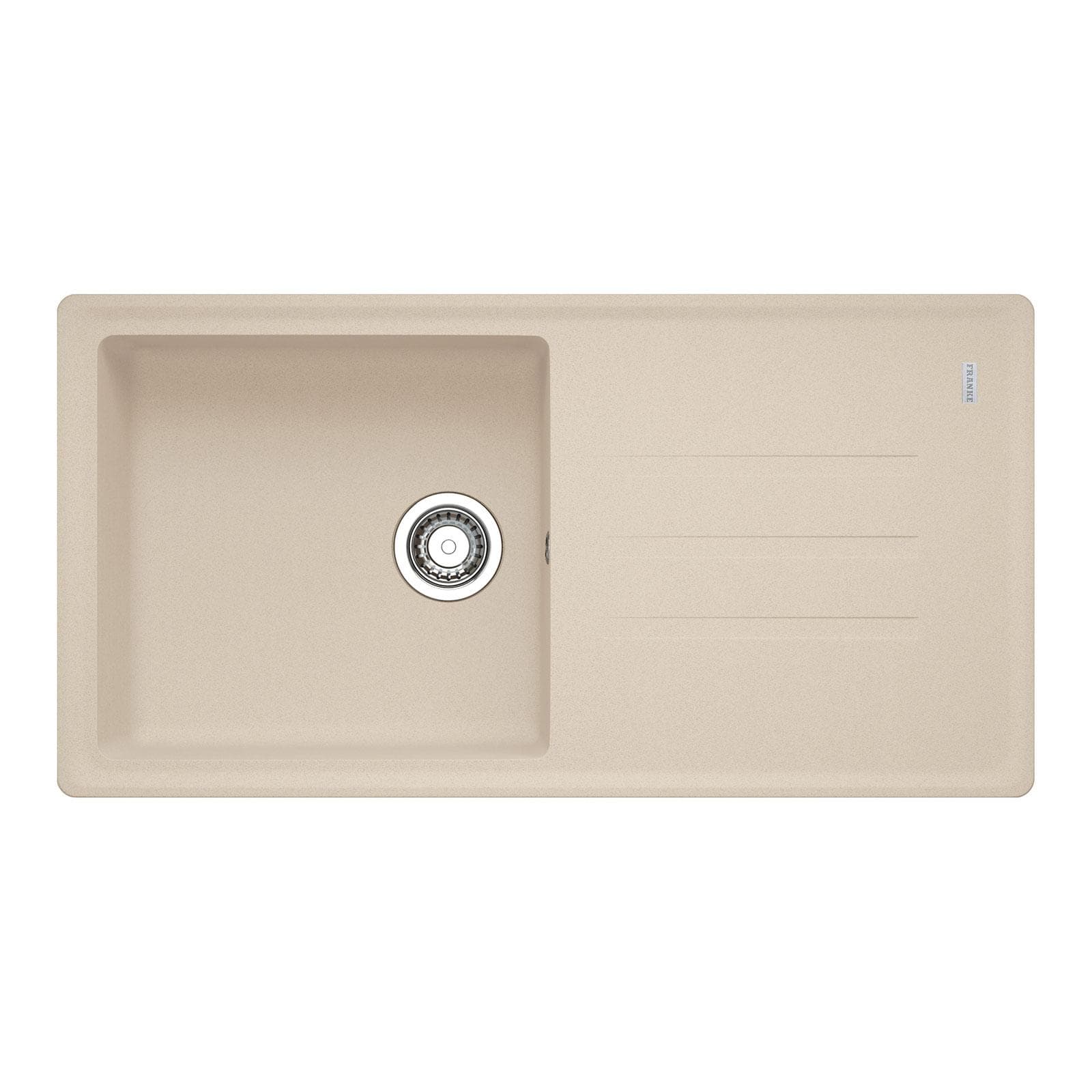 Lavello Franke Malta in fragranite 97x50 cm con gocciolatoio avena