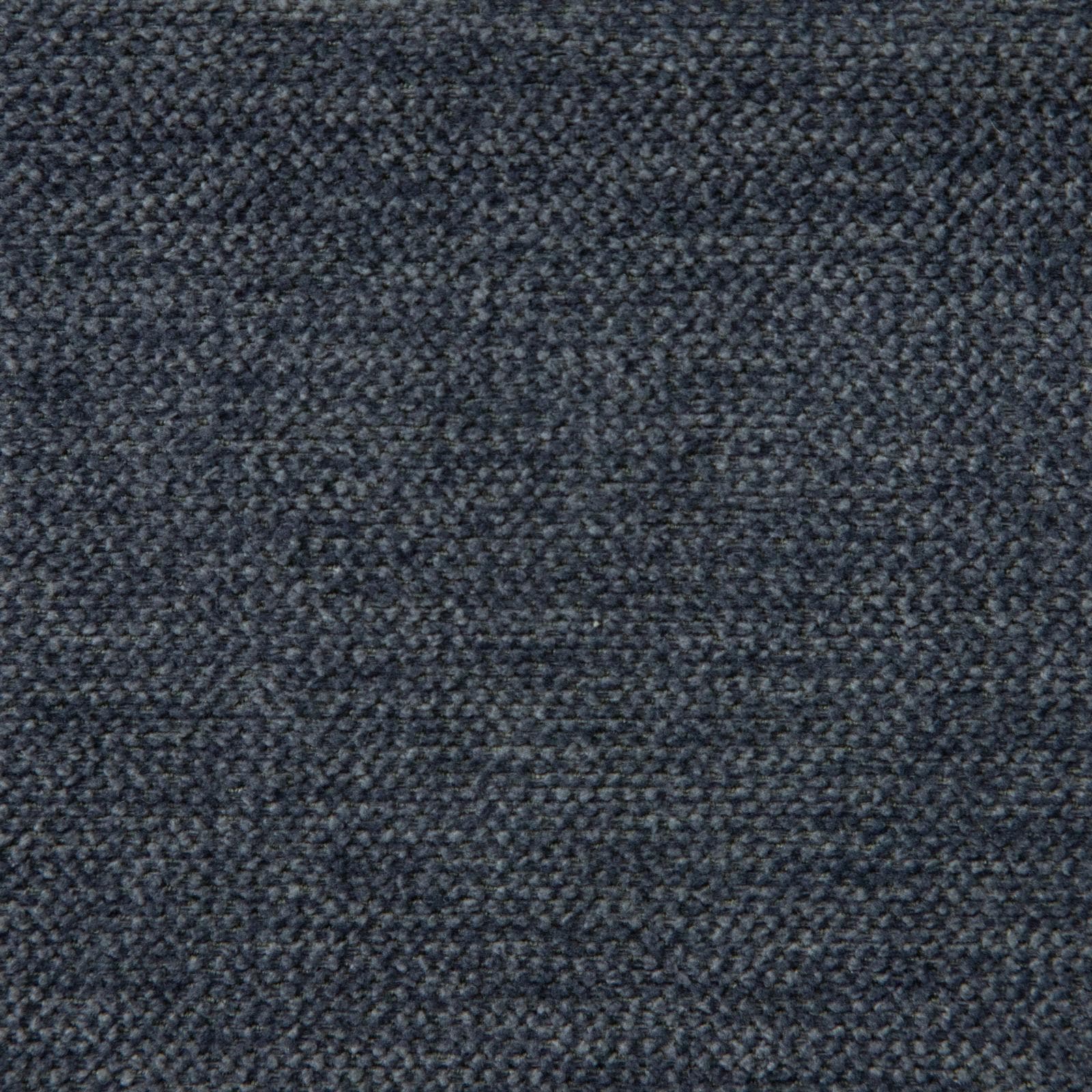 Letto matrimoniale 160x190 cm in tessuto blu polvere con gambe in legno - Teilsh