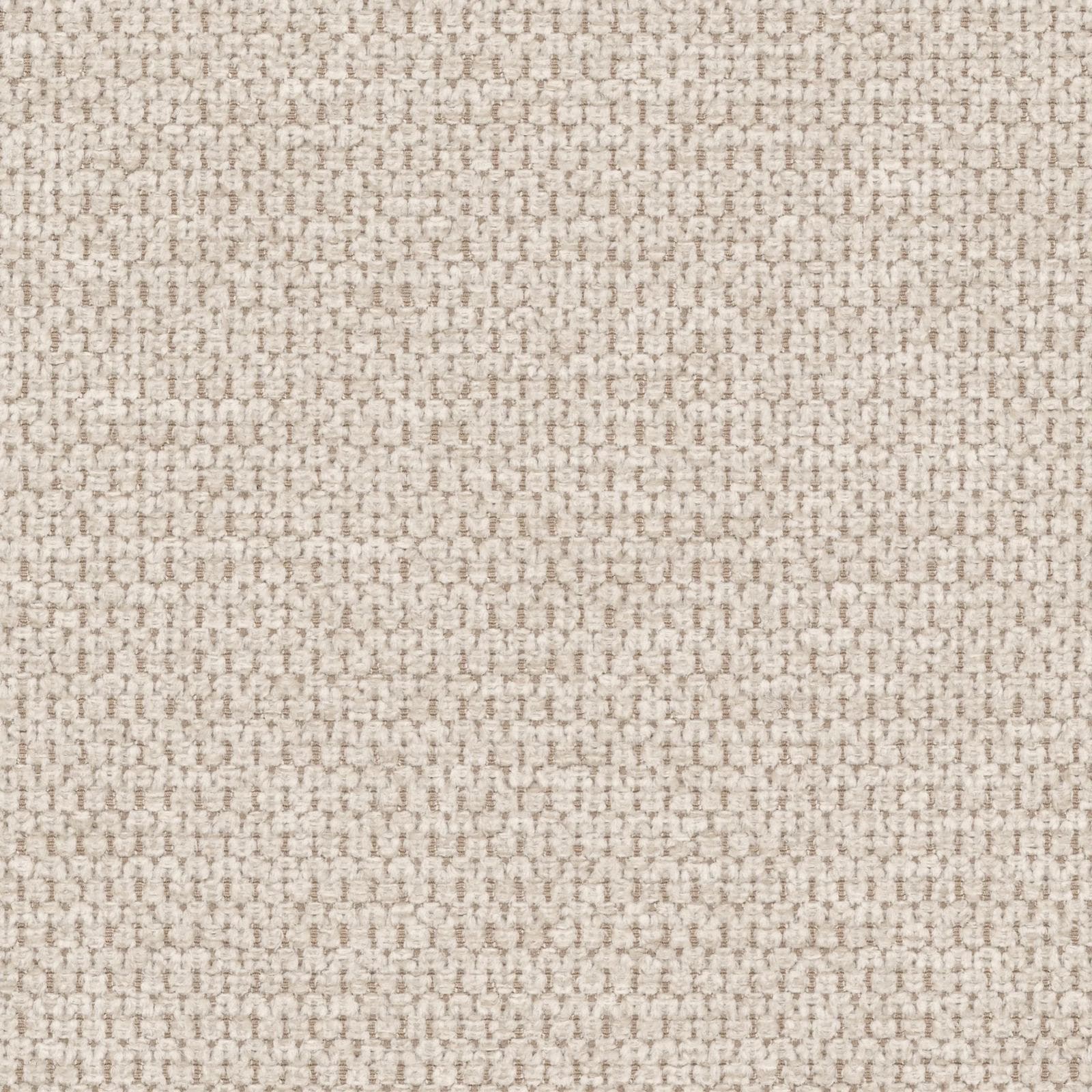 Letto matrimoniale 160x190 cm in tessuto effetto maglia beige con piedi in legno - Tenero