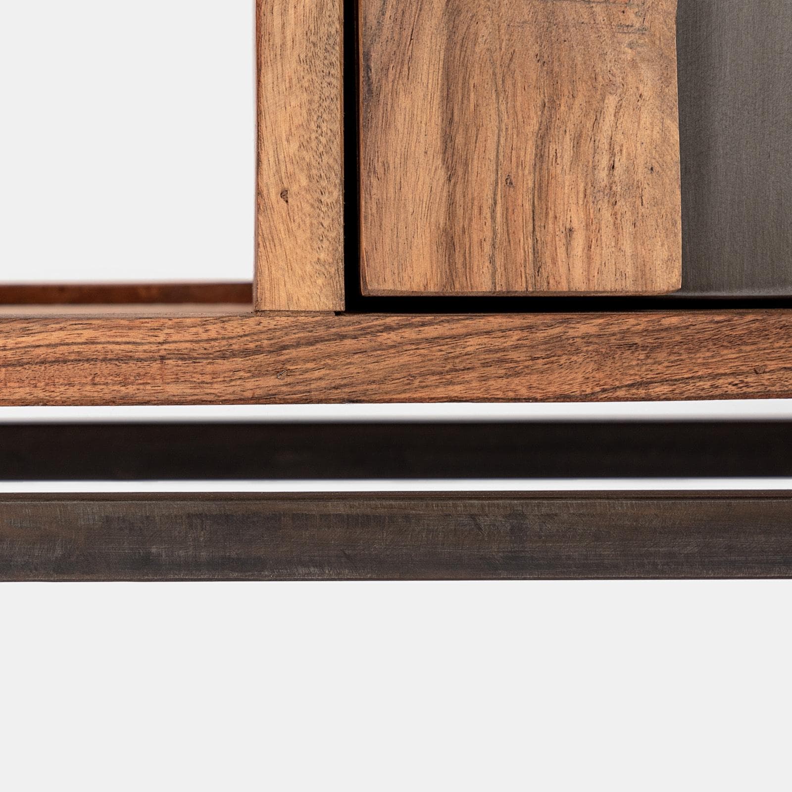 Libreria 102x122h cm in legno - Freia Acacia