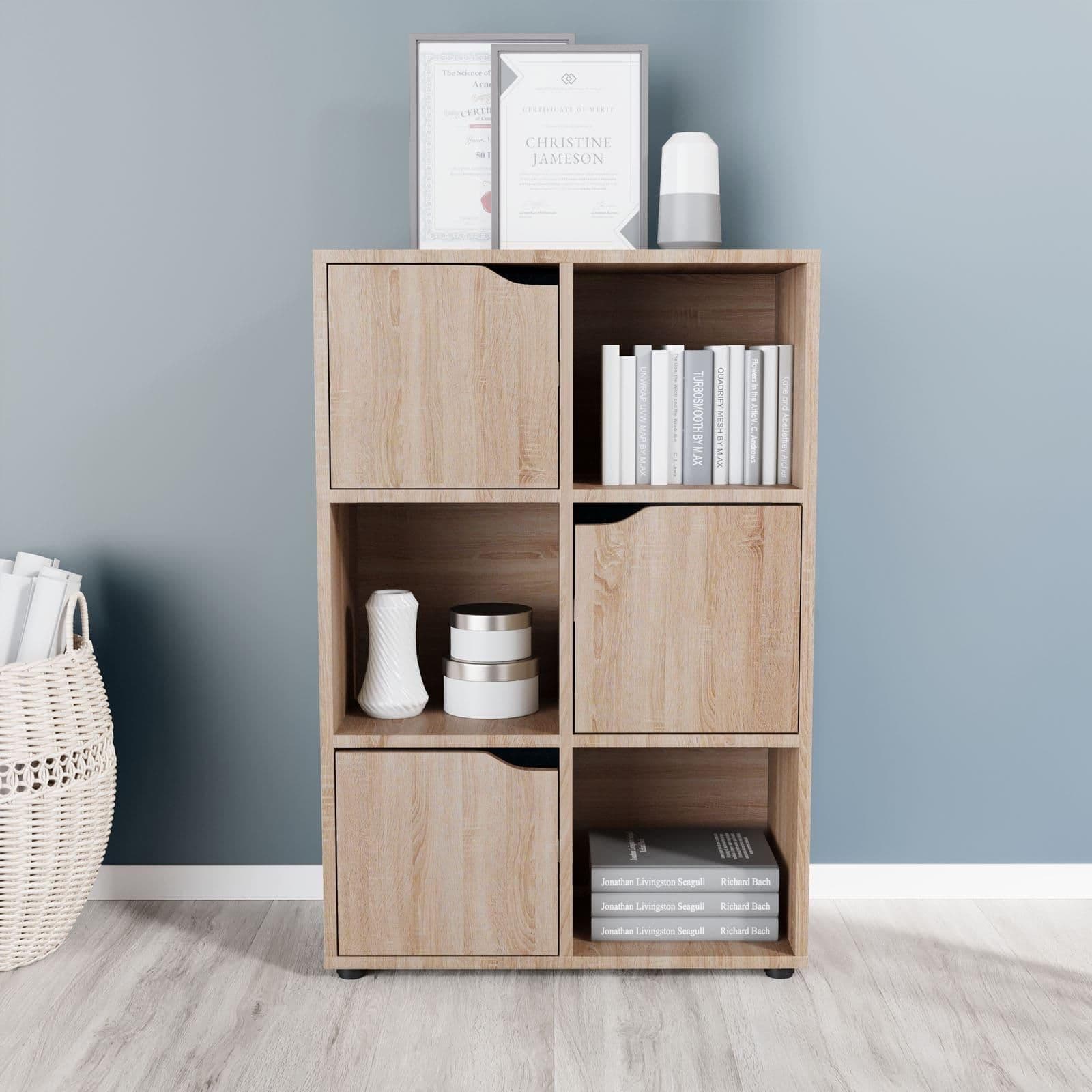 Libreria 60x90h cm legno rovere - Artik