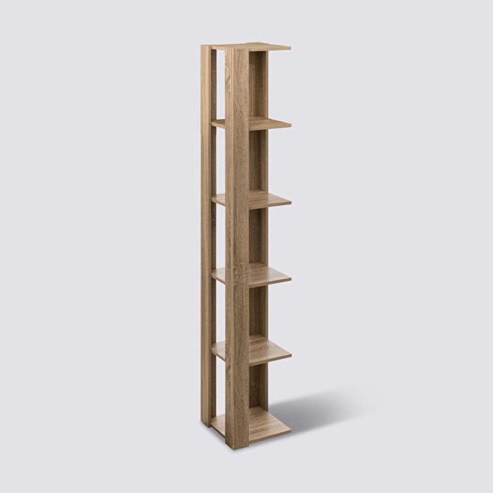 Libreria angolare 33x179 cm effetto rovere - Arcadya