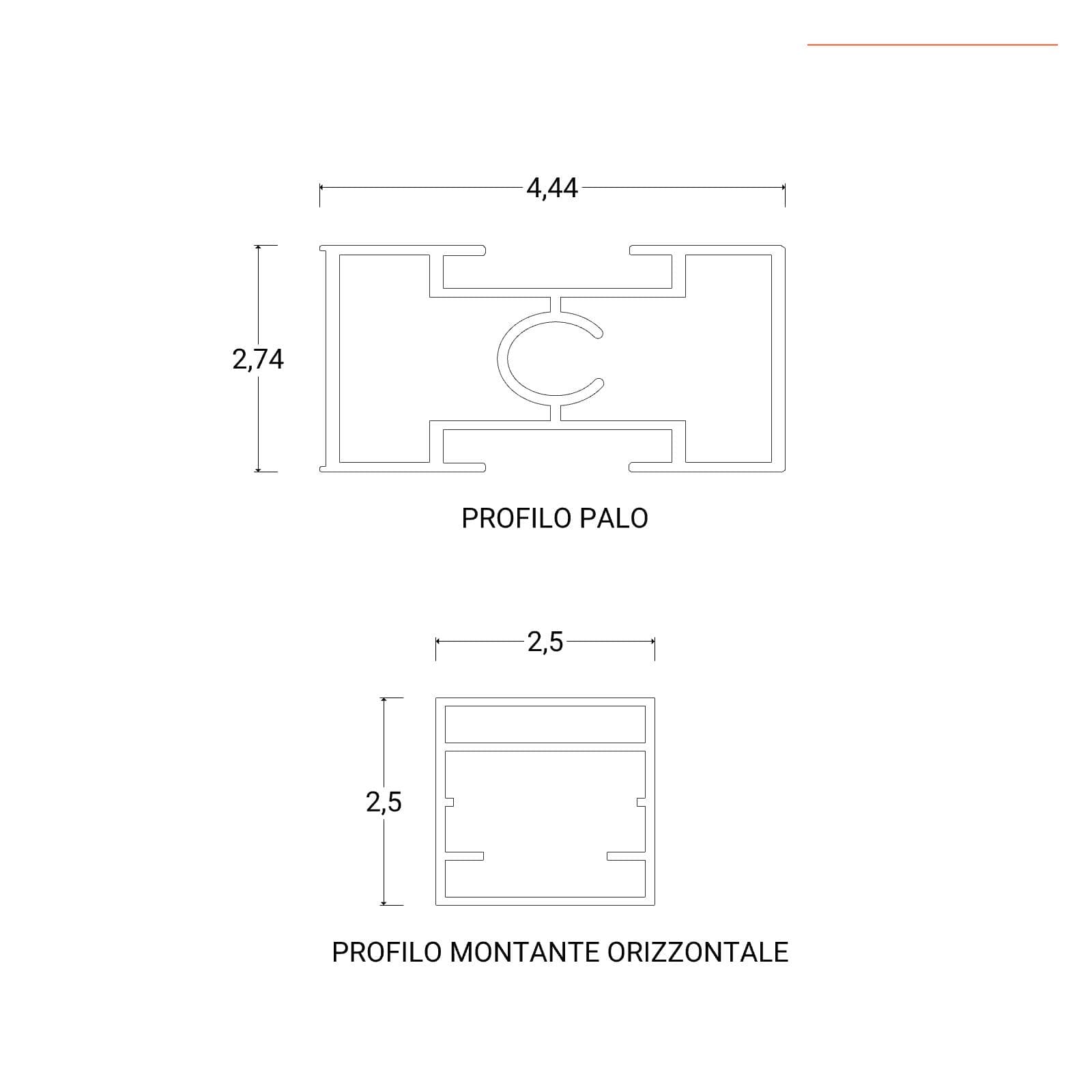 Libreria regolabile 82x190-200h cm in alluminio cromo con 8 ripiani in vetro temperato - Zed