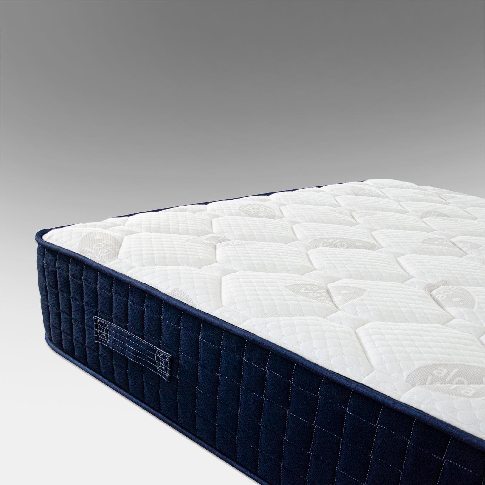 Materasso matrimoniale a molle 160x190 cm in Elastic Foam con rivestimento Aloe h 22 cm - Bounce Comfort