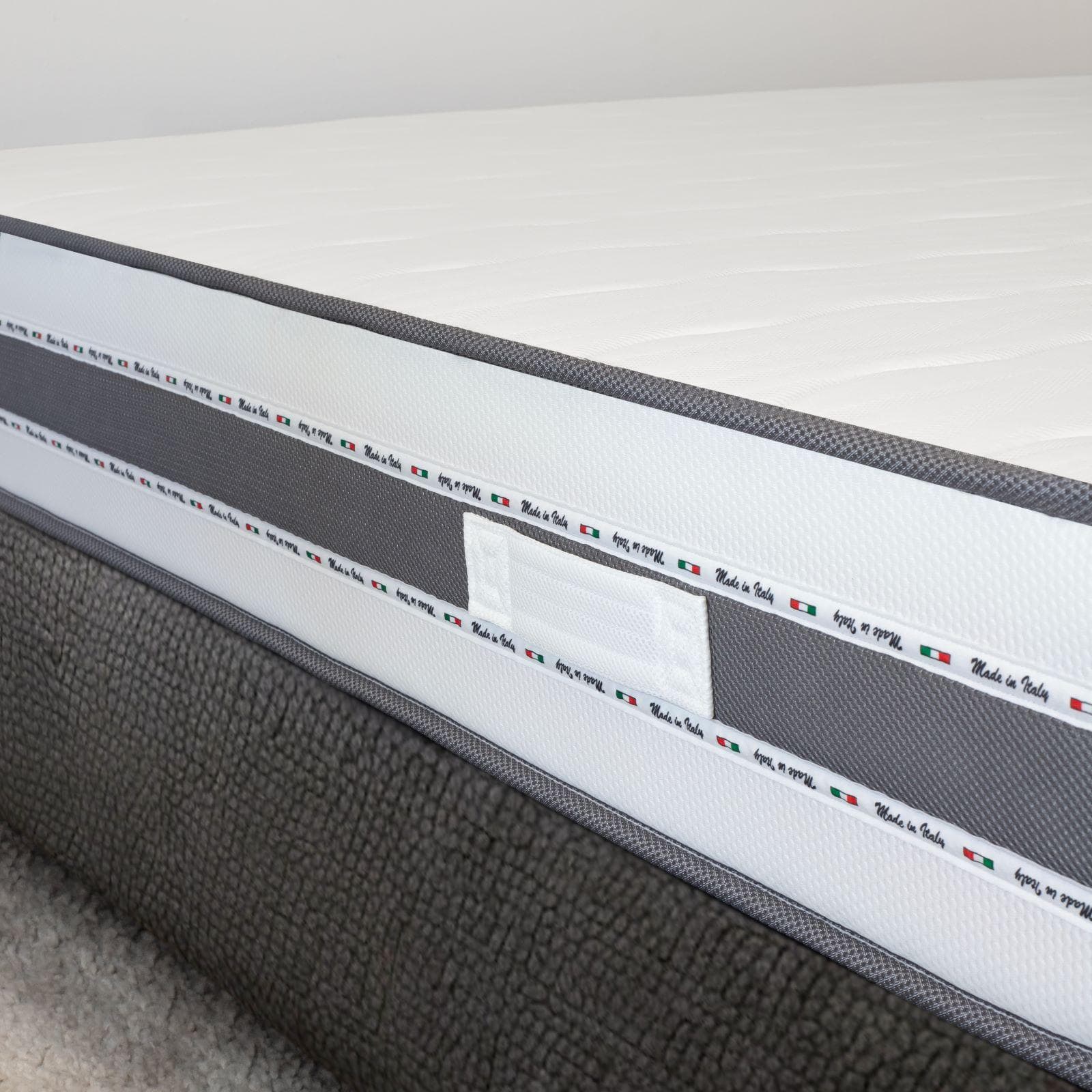 Materasso una piazza e mezza a molle 120x200 cm antibatterico h 25 cm - Memory Spring