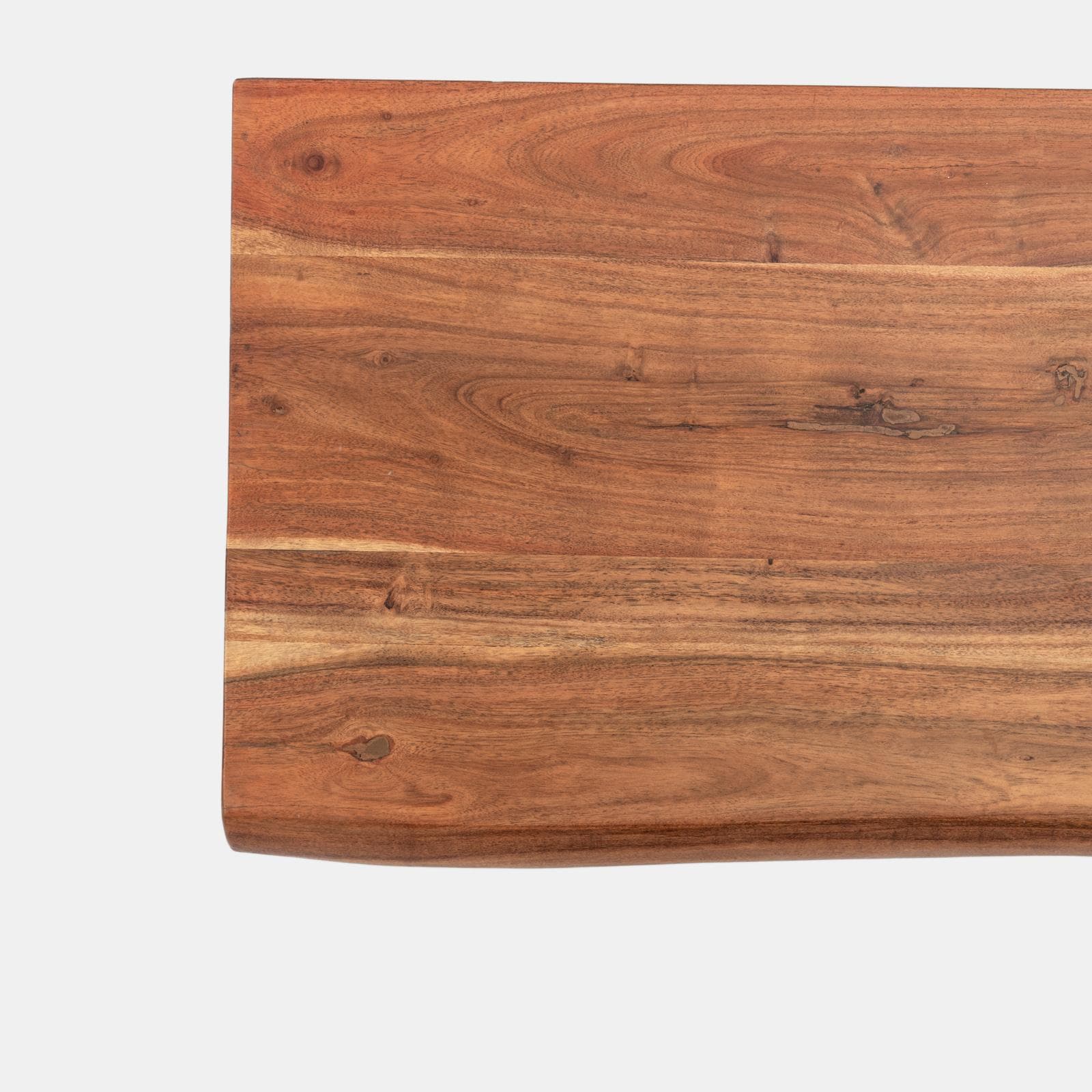 Mensola portalavabo 118x50 cm in legno di acacia - Freia Stone
