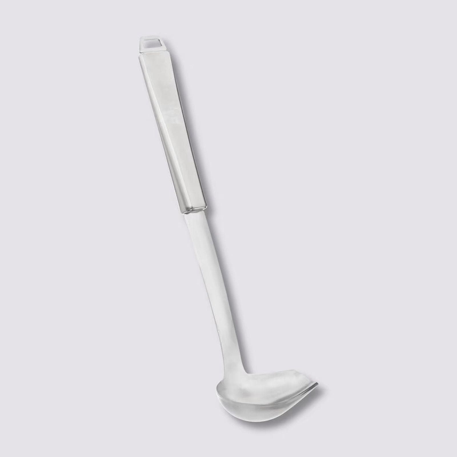 Mestolo con beccuccio in acciaio inox cromo - Celestia