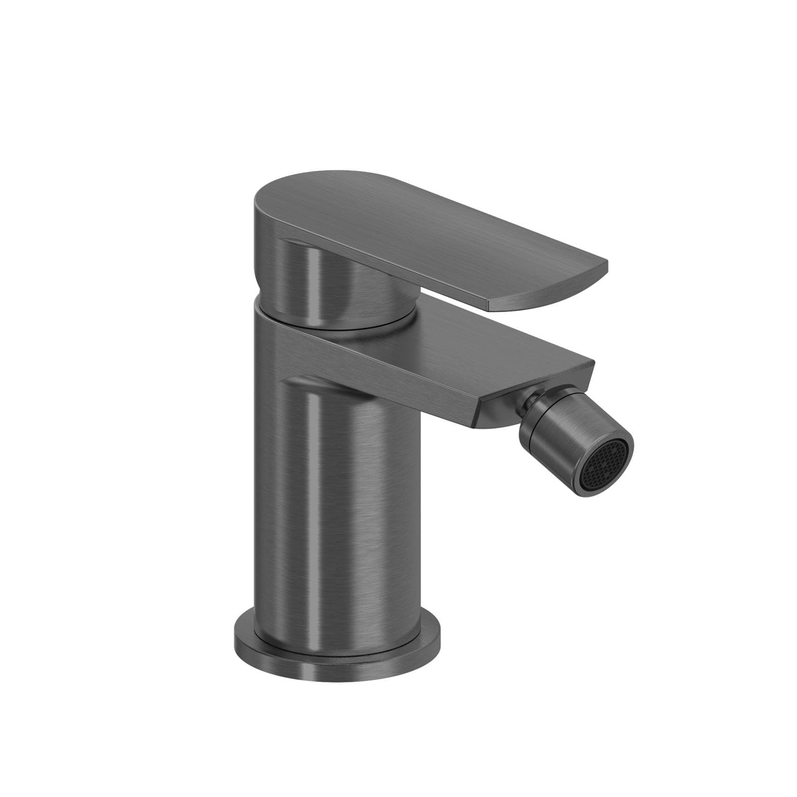 Miscelatore bidet in ottone nero spazzolato anti-impronta - Fluid