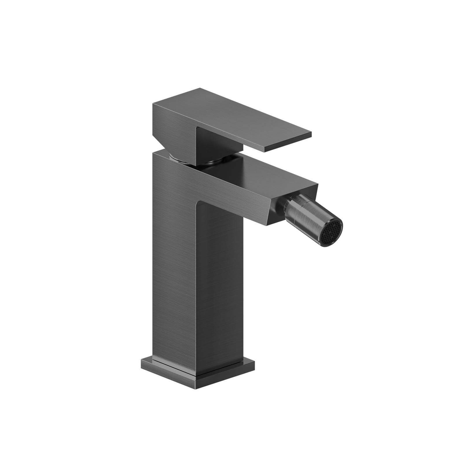 Miscelatore bidet in ottone nero spazzolato anti-impronta - Kyria
