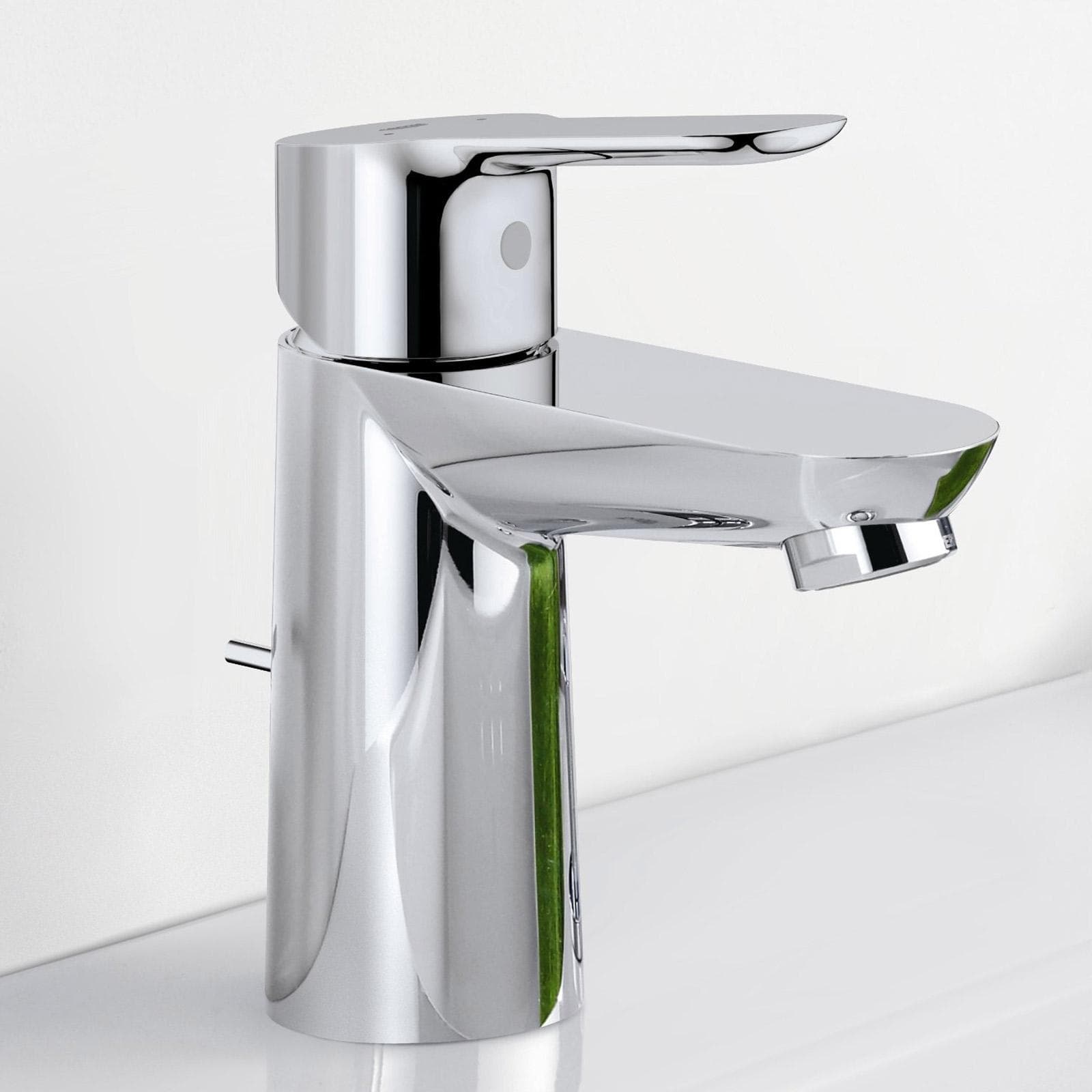 Miscelatore lavabo con scarico taglia S cromato - BauEdge di Grohe