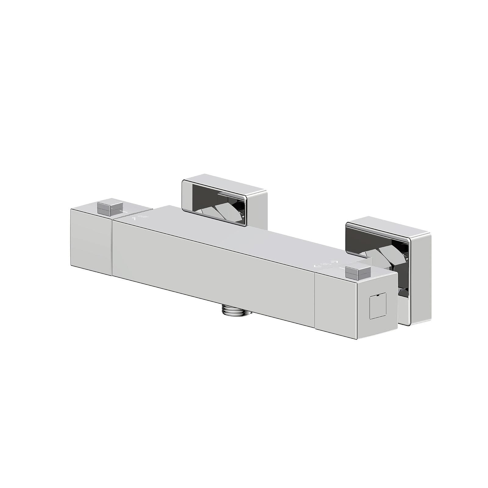 Miscelatore esterno doccia termostatico cromo – Kyria