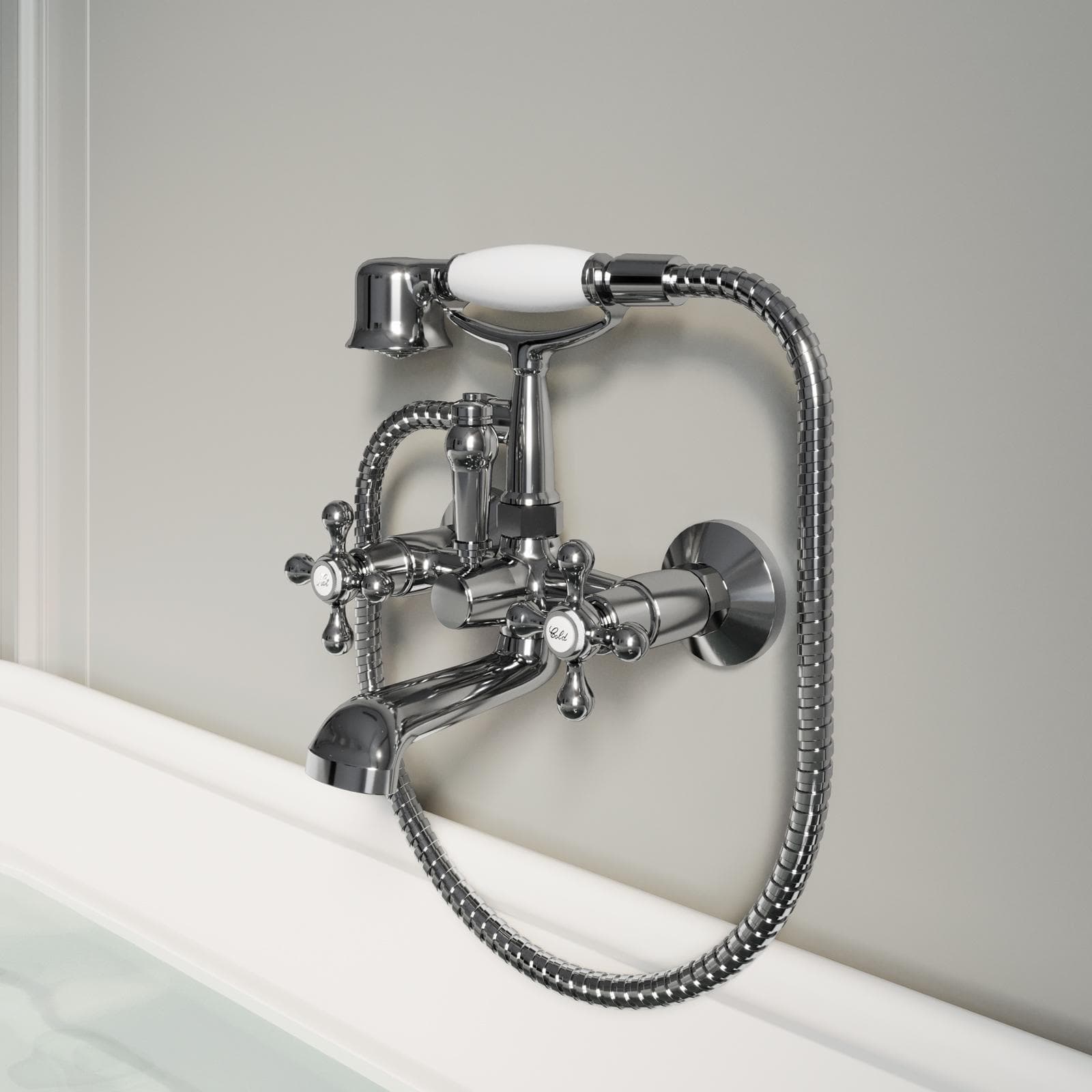 Miscelatore esterno vasca classic cromo - Niru