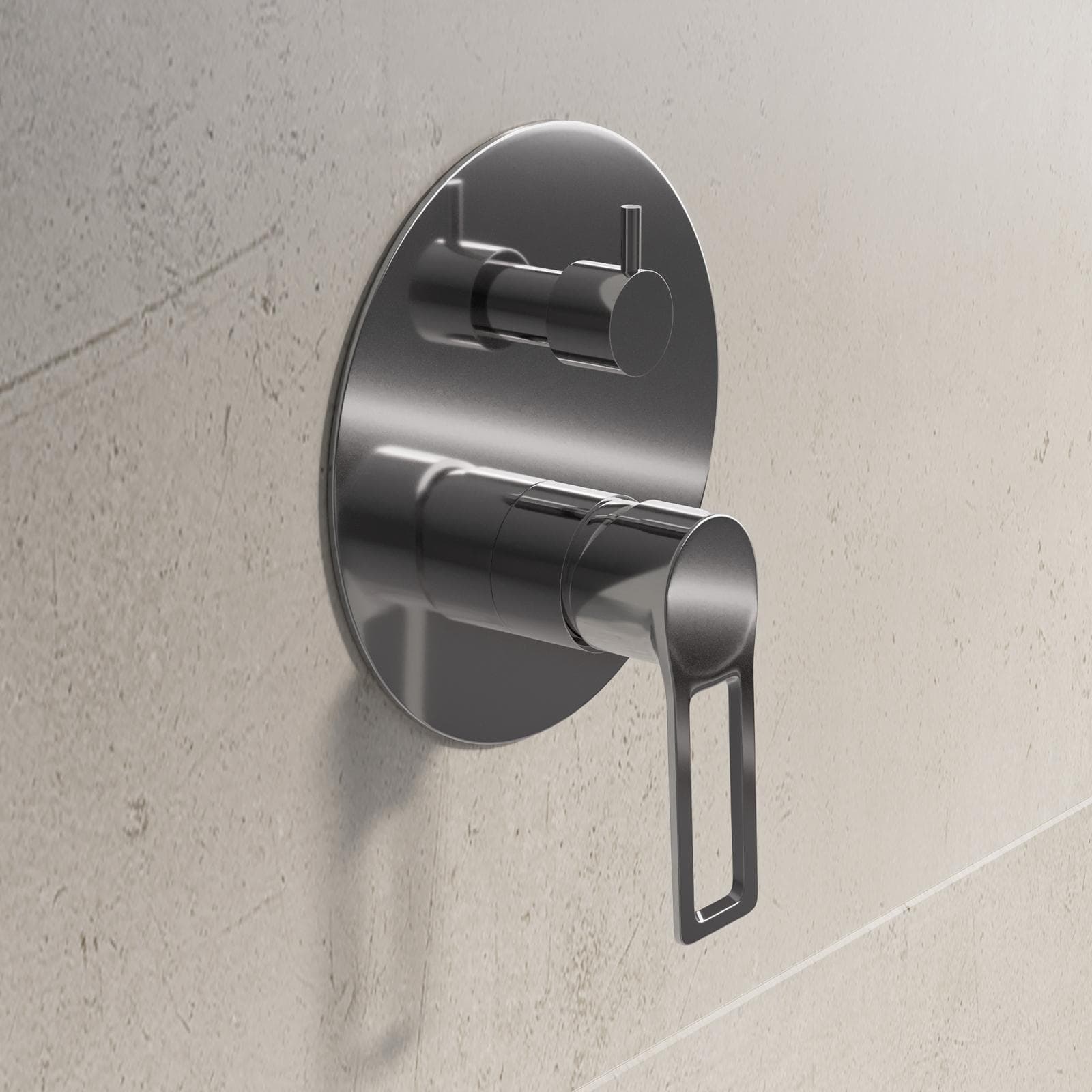 Miscelatore incasso doccia con deviatore cromo – Ketra