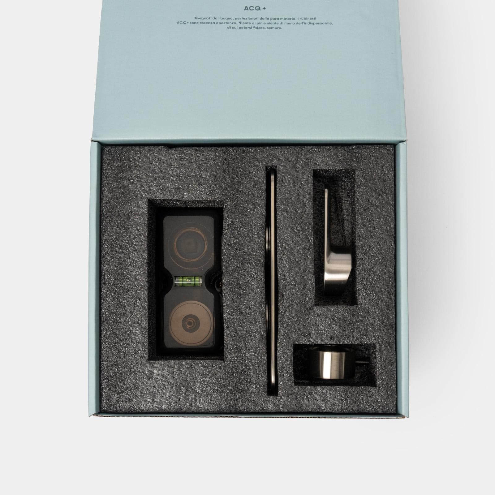 Miscelatore incasso doccia con deviatore spazzolato – Fusion