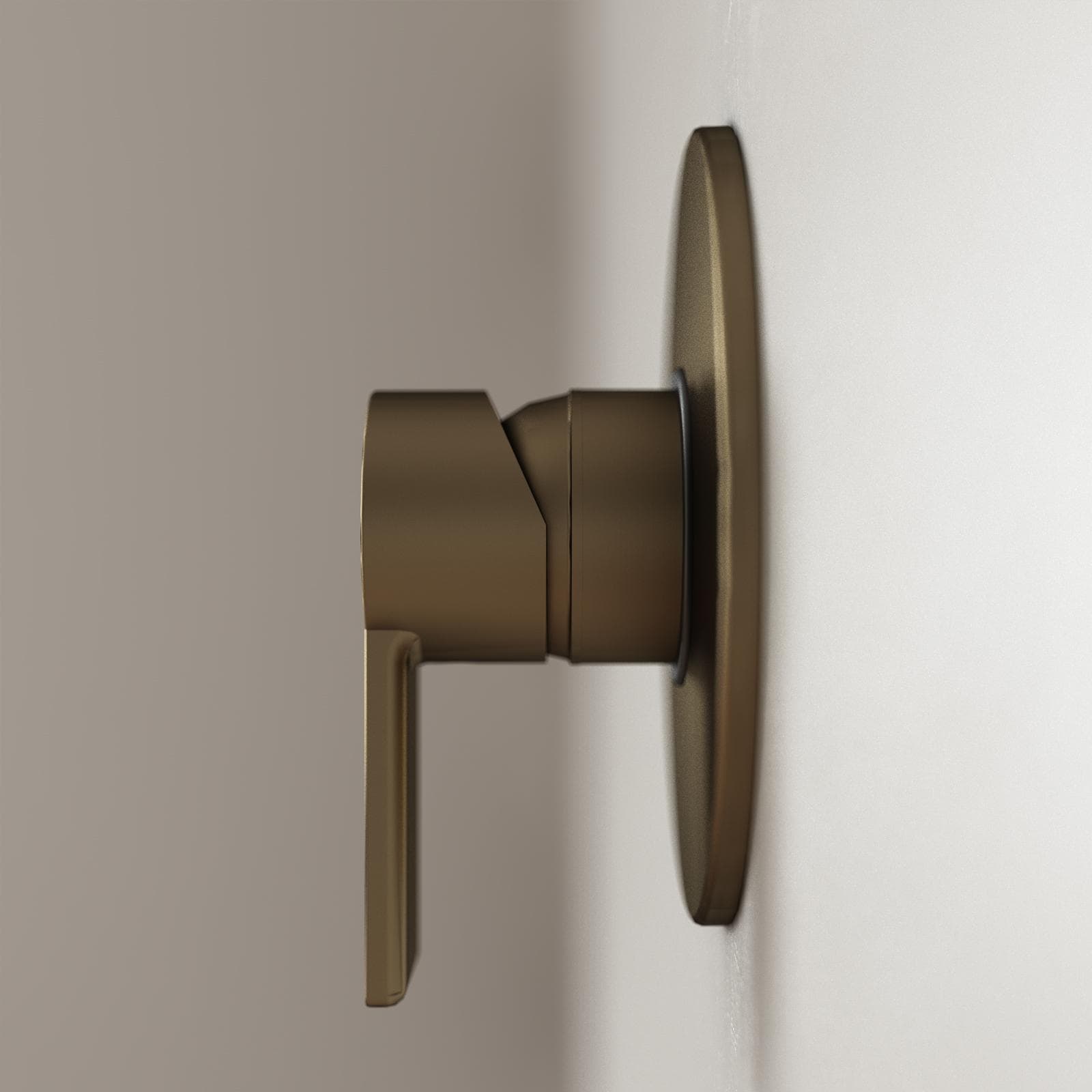 Miscelatore incasso doccia oro satinato - Coral