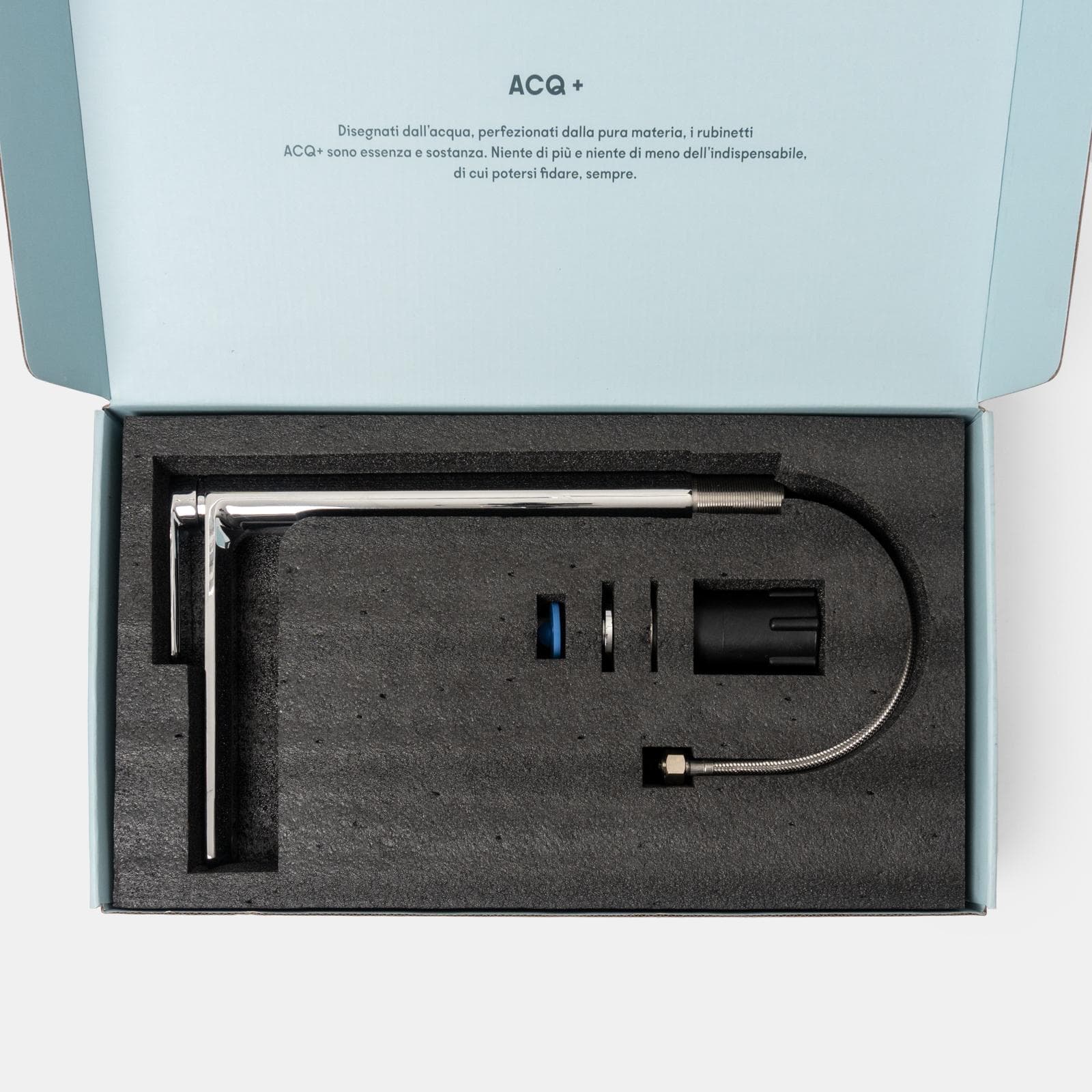 Miscelatore lavabo alto cromo – Fusion