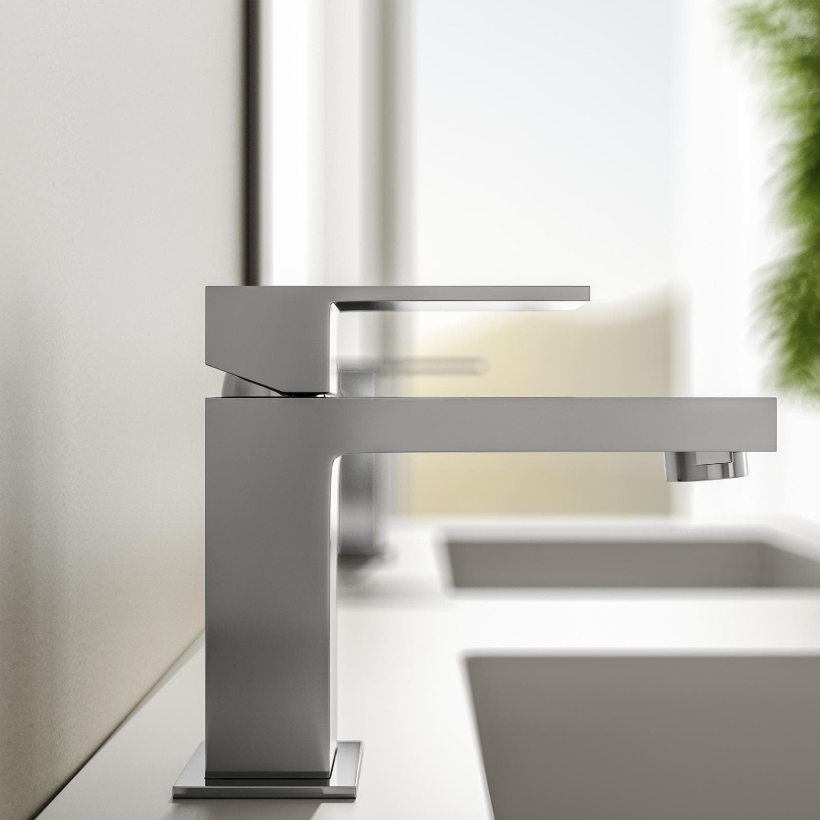Miscelatore lavabo in ottone cromo - Tiamat