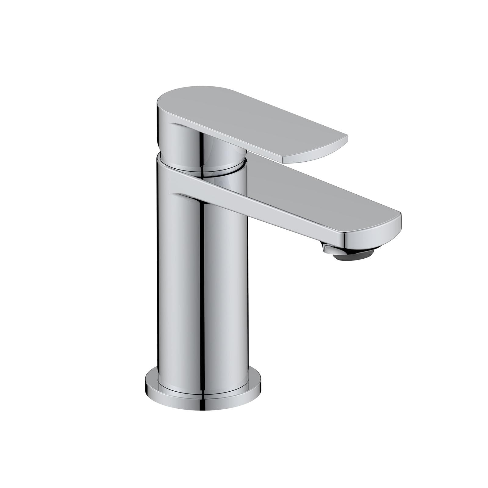 Miscelatore lavabo in ottone cromo – Fluid
