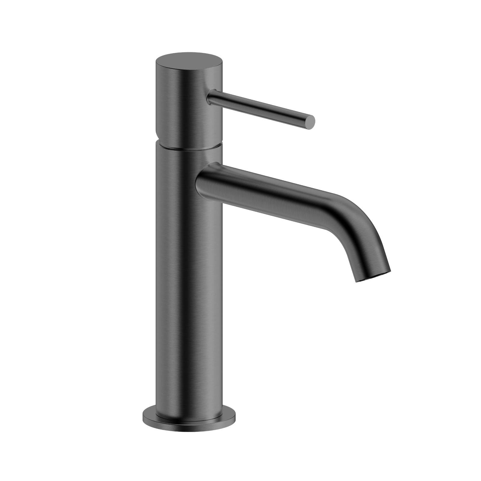 Miscelatore lavabo in ottone nero spazzolato anti-impronta - Oasis