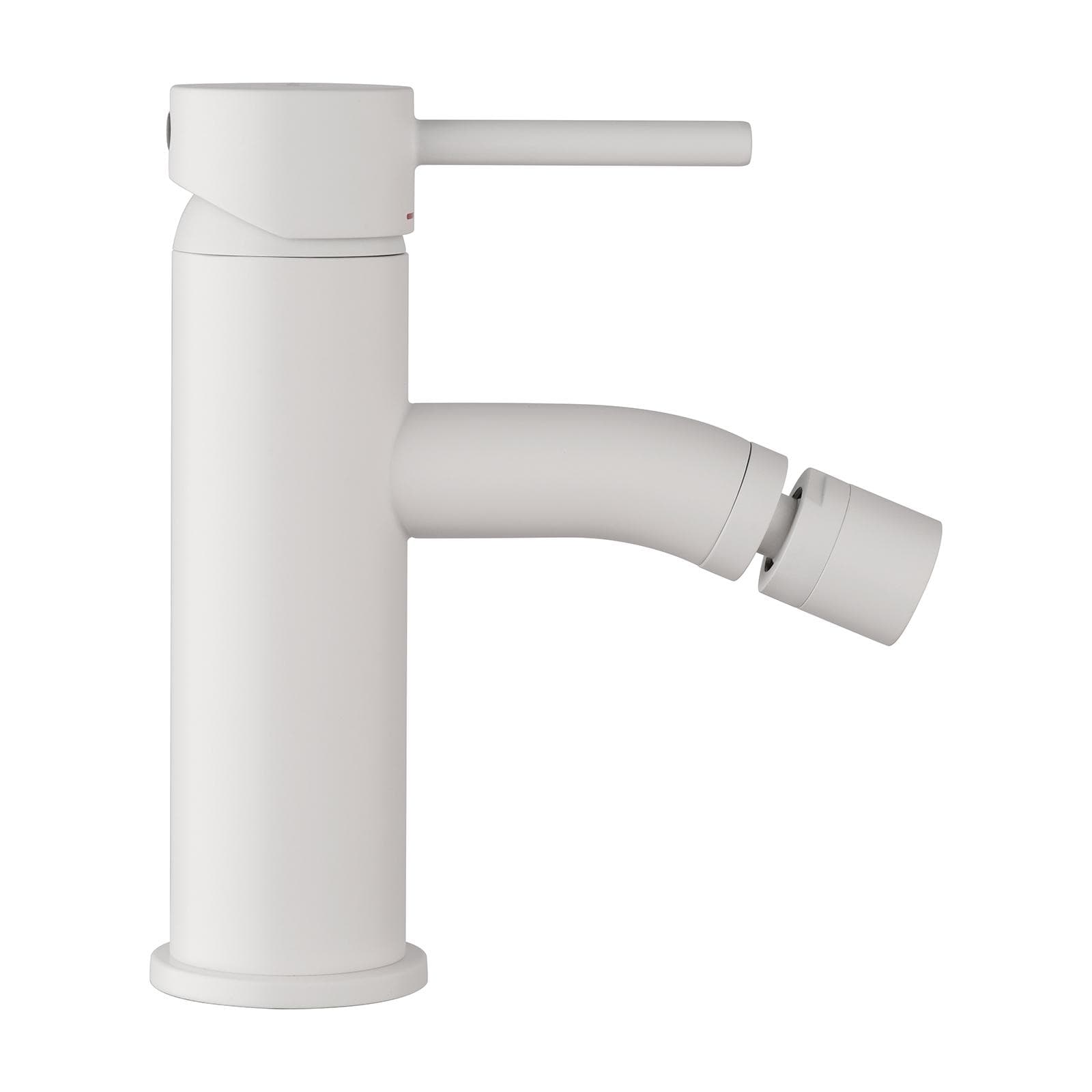 Miscelatore per bidet ottone bianco opaco matt Gun di Jacuzzi - Rubinetteria