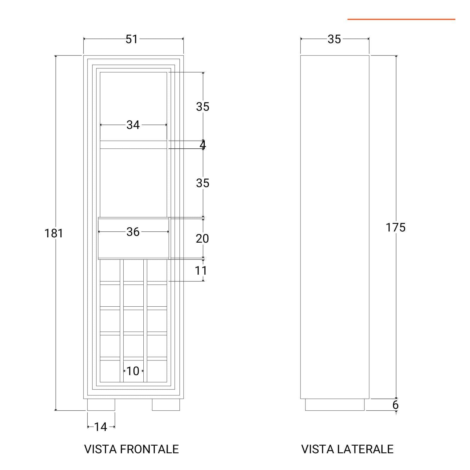 Mobile portabottiglie in legno con 1 cassetto - Freia Sheesham