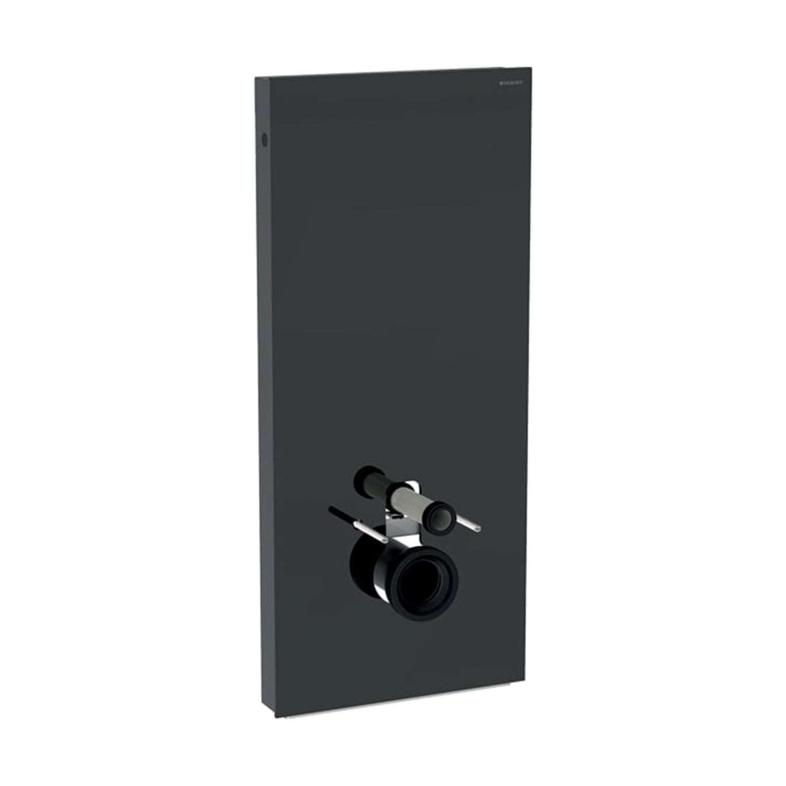 Modulo sanitario 115 cm per wc sospeso vetro lava Serie Monolith - Geberit