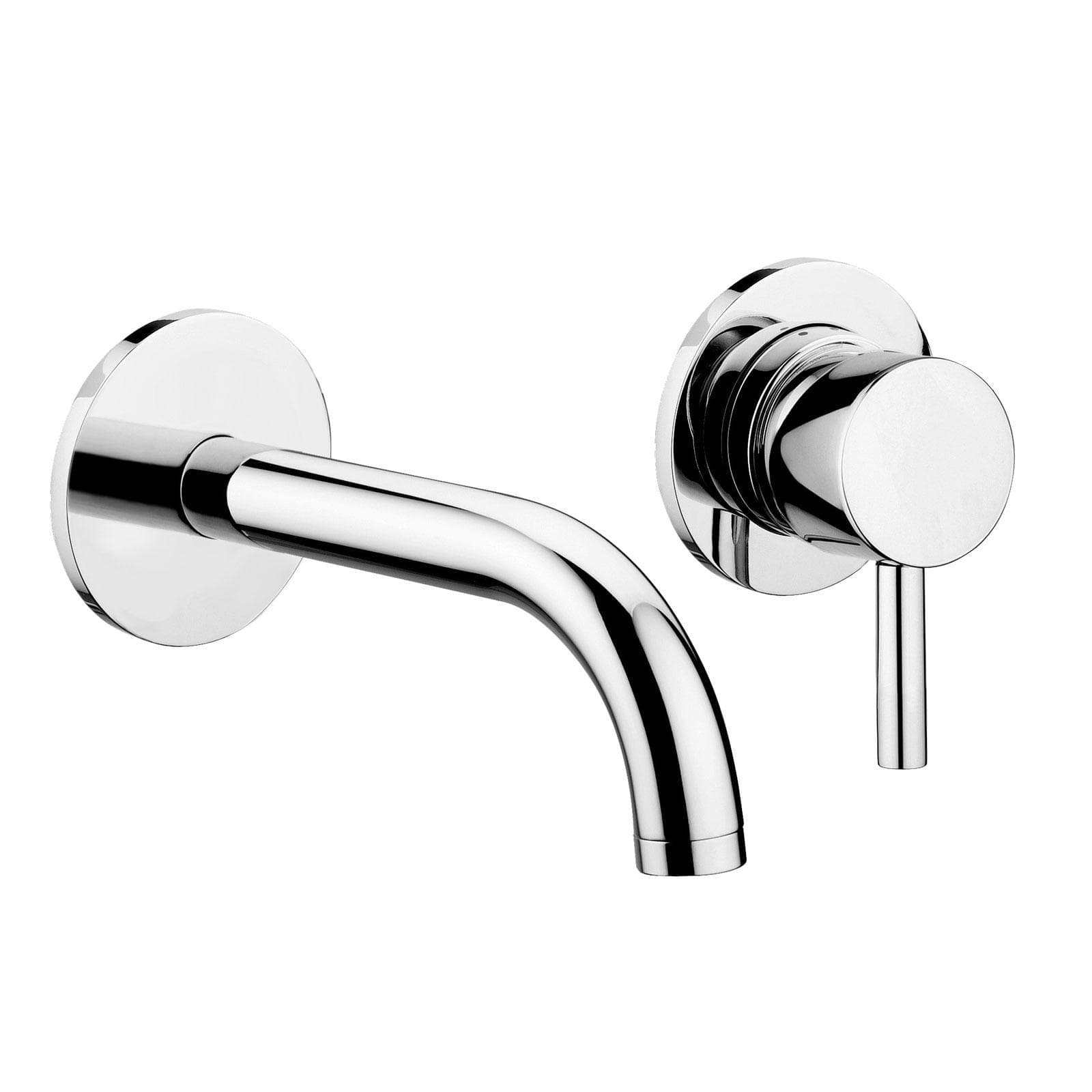 Miscelatore lavabo incasso con bocca 17,5 cm cromato - Stick di Paffoni