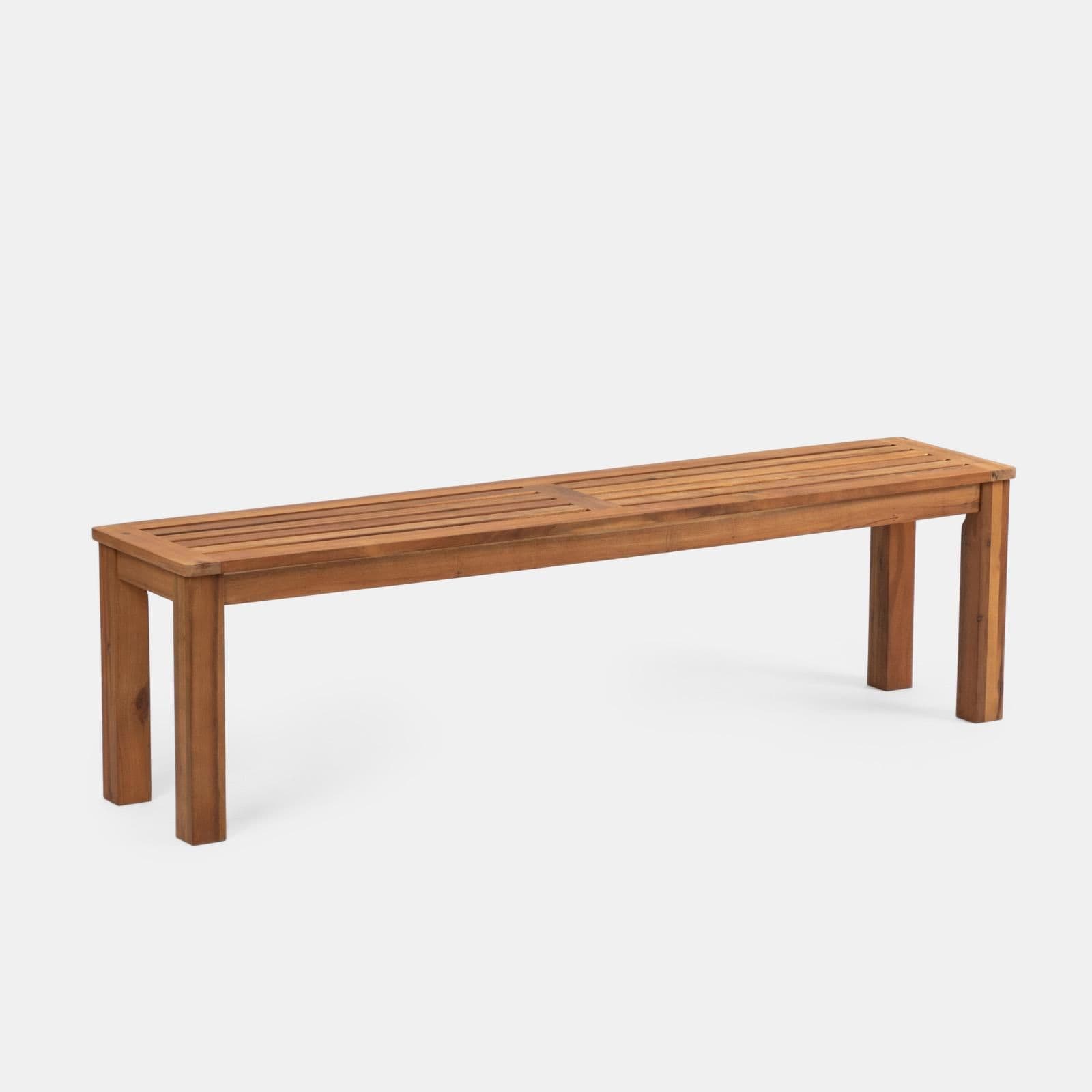 Panca da giardino in legno di acacia 160 cm - Paja