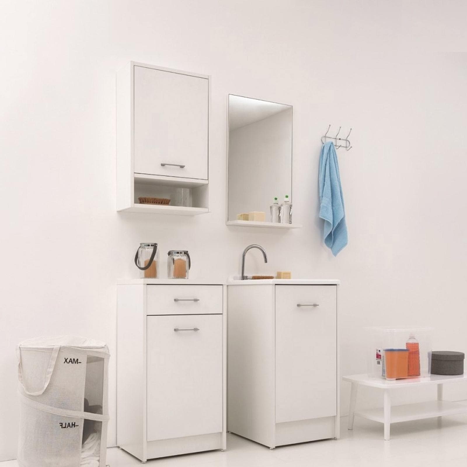 Pensile multiuso Colavene Domestica cm 45x22x70h apertura anta sx
