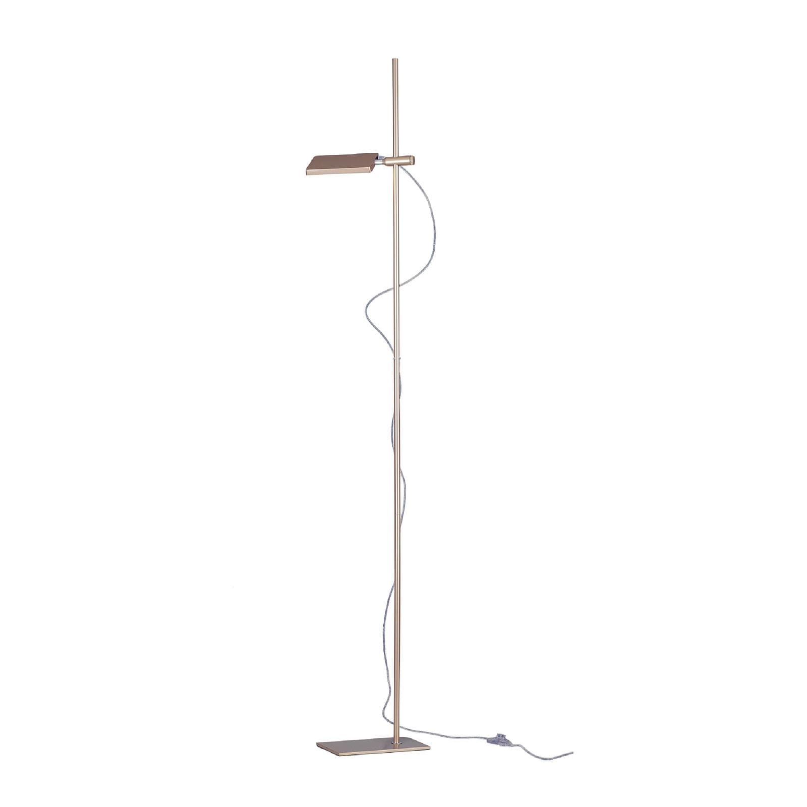Piantana 182 cm in alluminio oro e diffusore orientabile