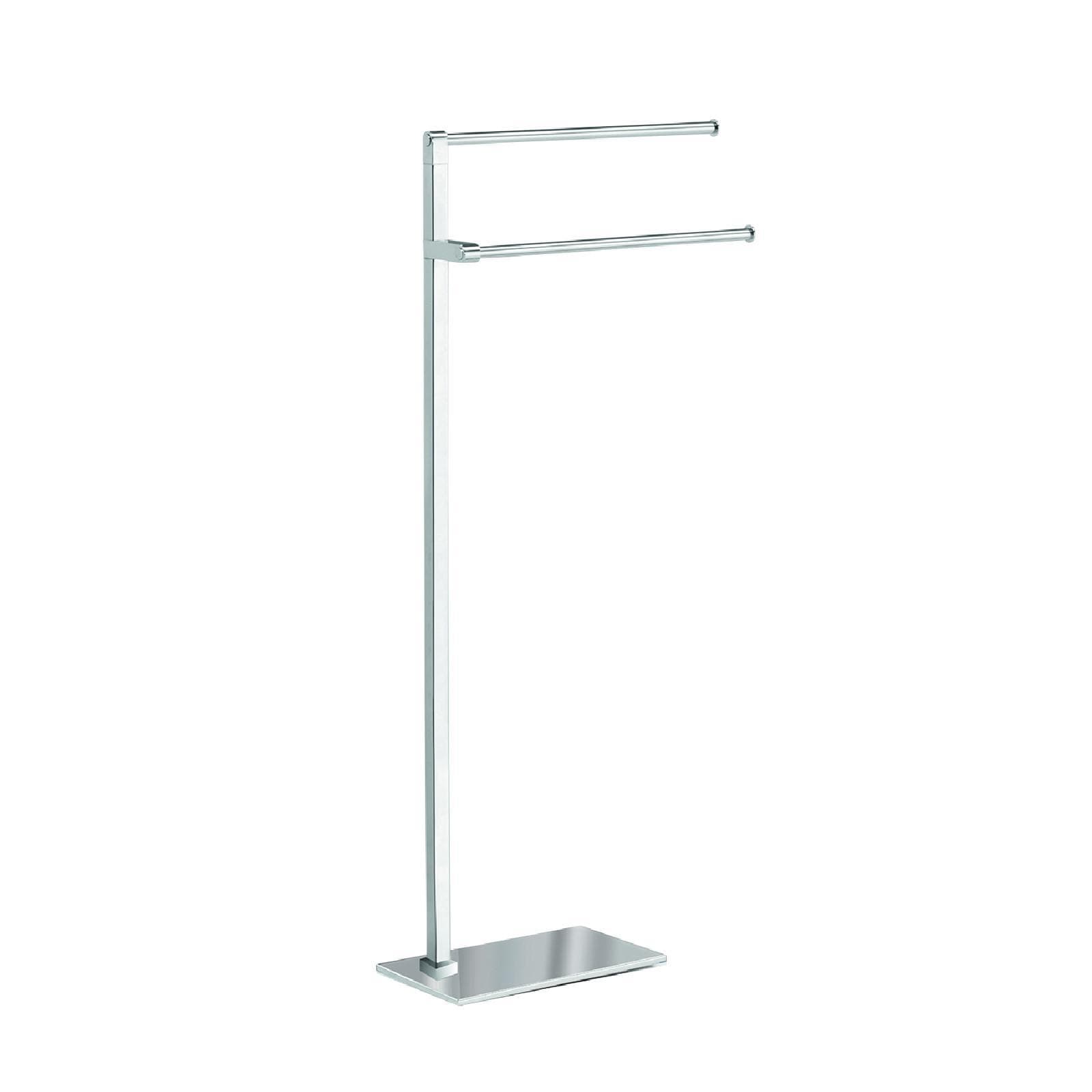 Piantana portasalviette 89h cm in acciaio inox e cromall cromo - Maine di Gedy
