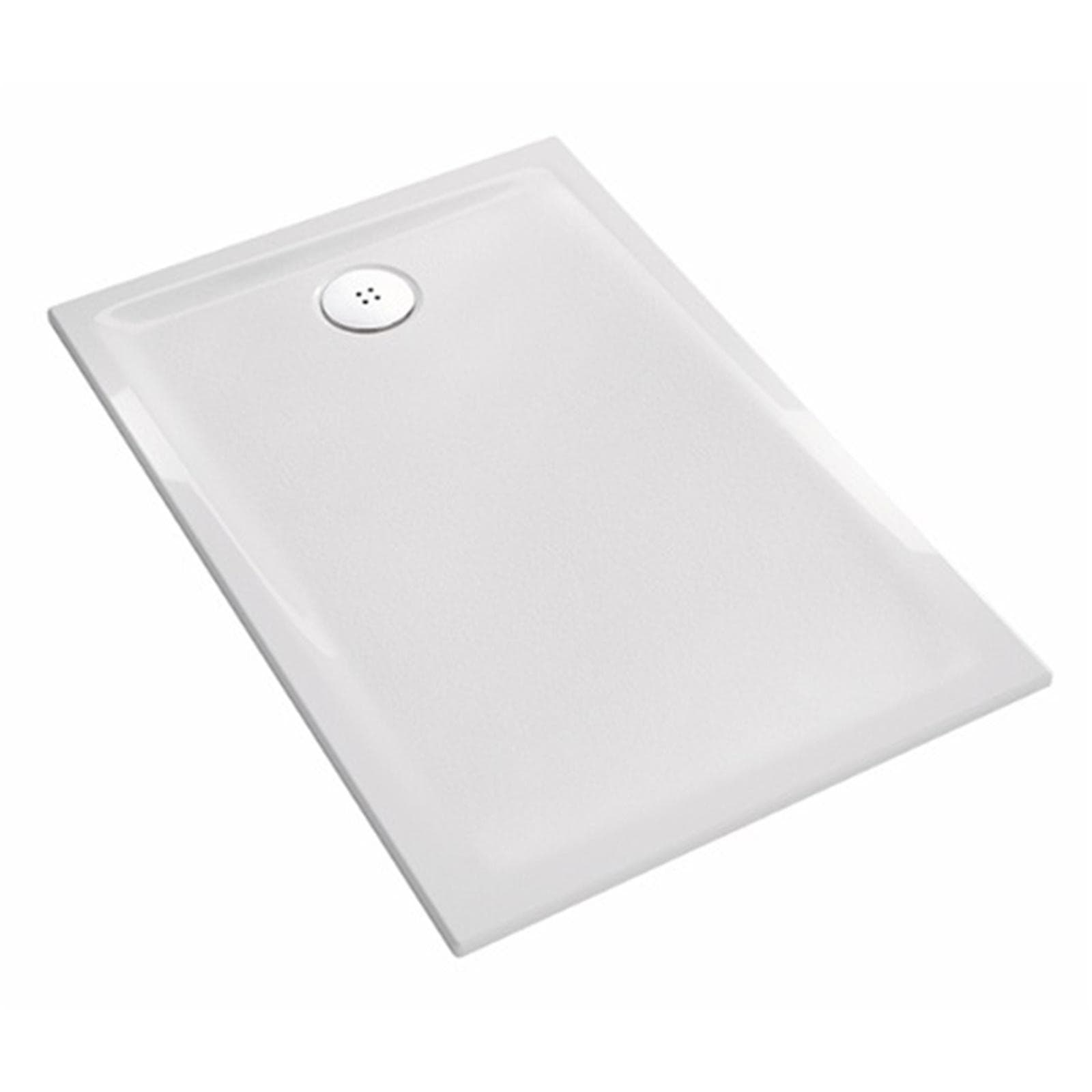 Piatto doccia 90x140 cm slim ceramica bianca - Geberit