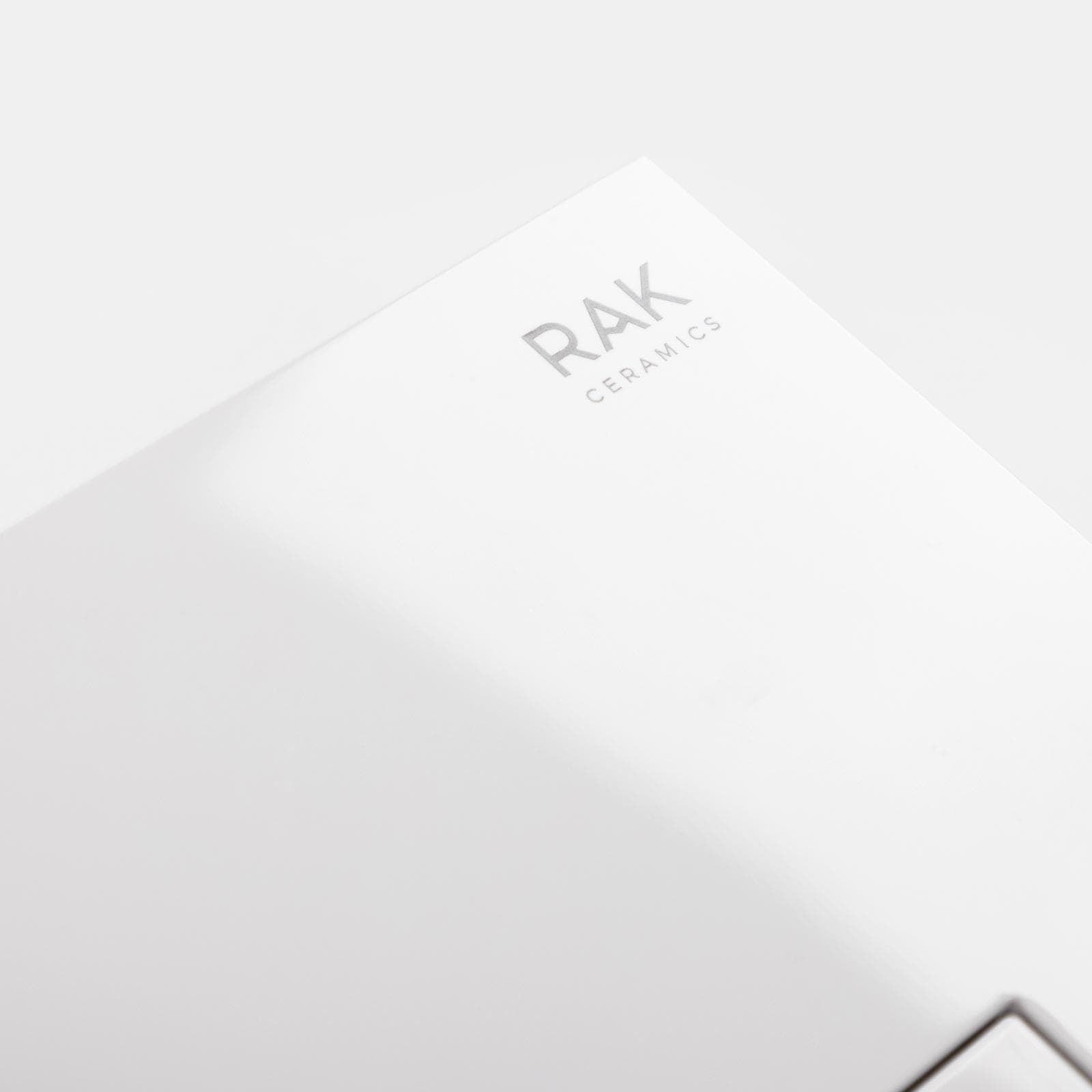 Placca di comando bianca a due tasti rettangolari - Ecofix di Rak