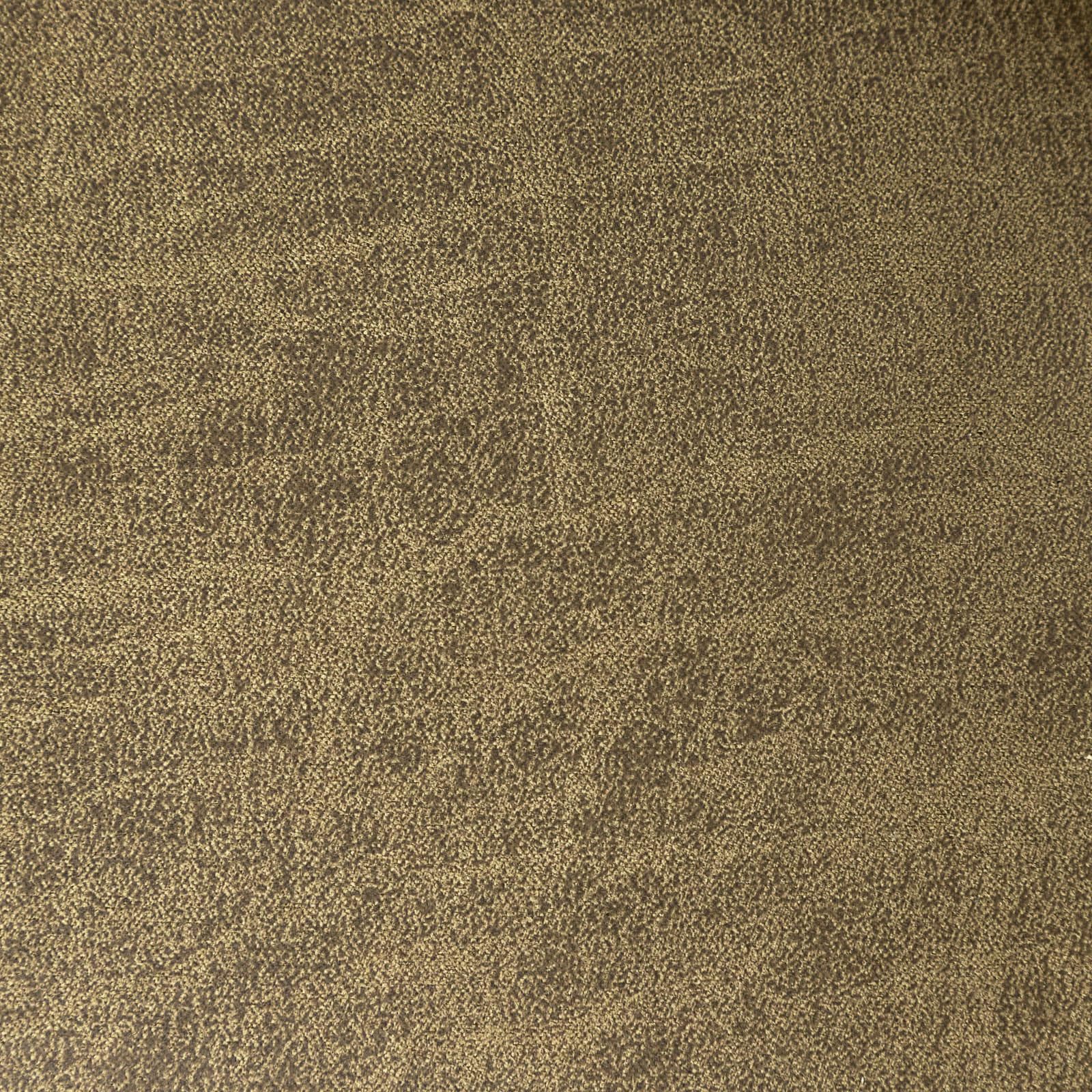 Poltrona girevole da ufficio in tessuto scamosciato verde scuro con base in bronzo satinato - Sirva