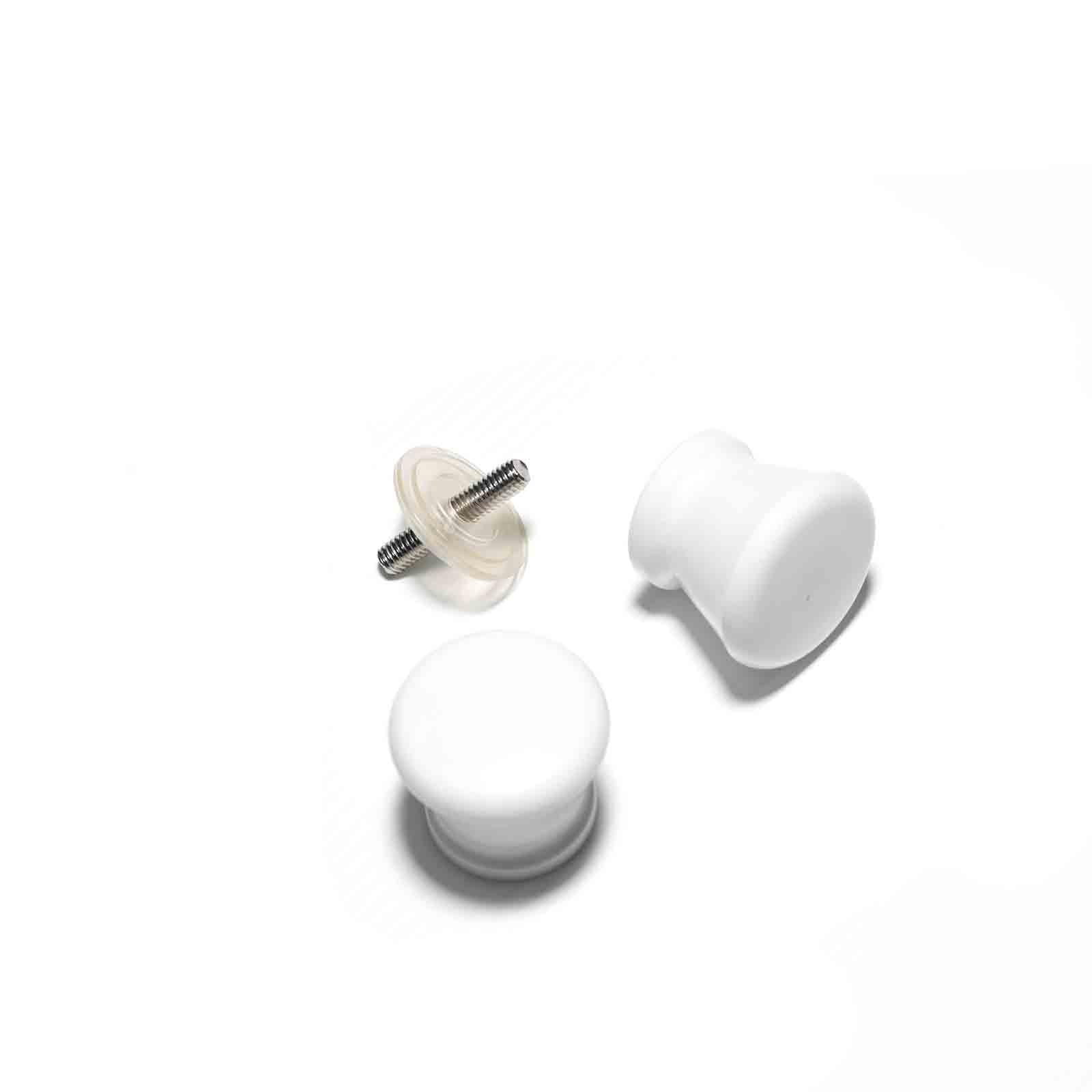 Pomelli di ricambio per box doccia Lite bianco n 2 pezzi