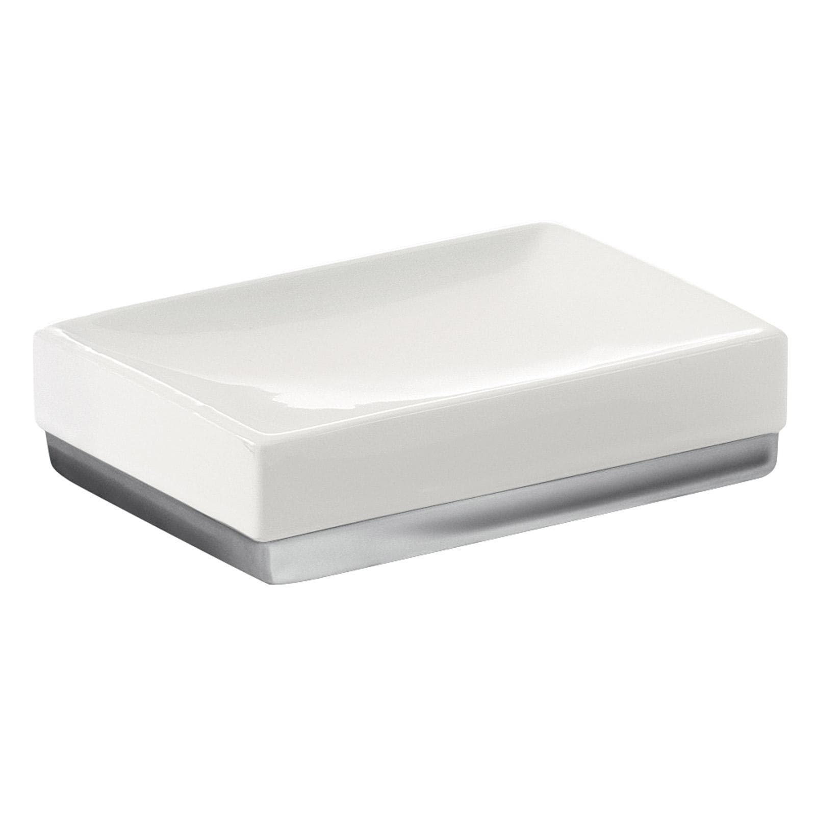 Portasapone da appoggio in ceramica bianco - Lucy di Gedy