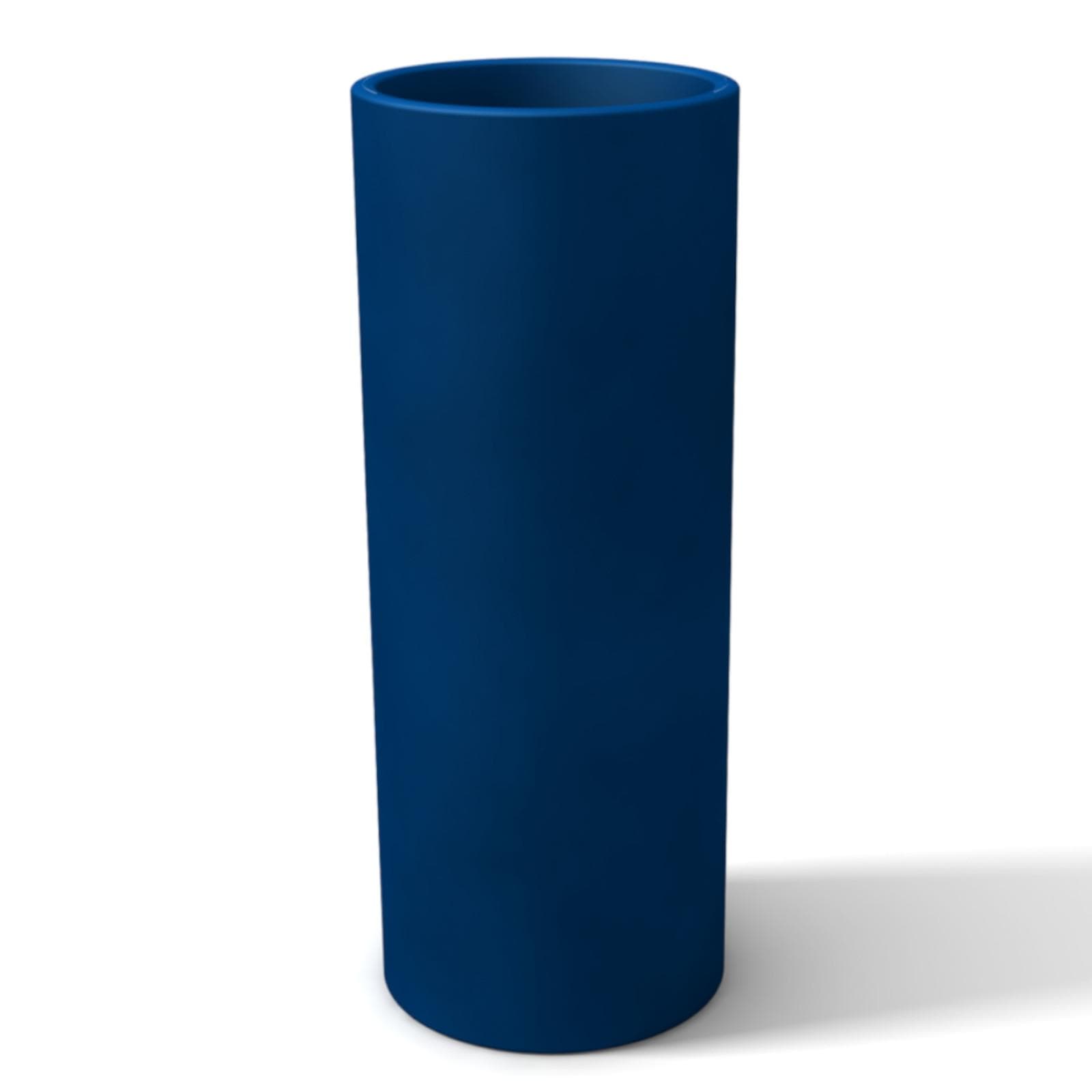 Portavaso da esterno 40 h cm in polietilene blu - Contesly