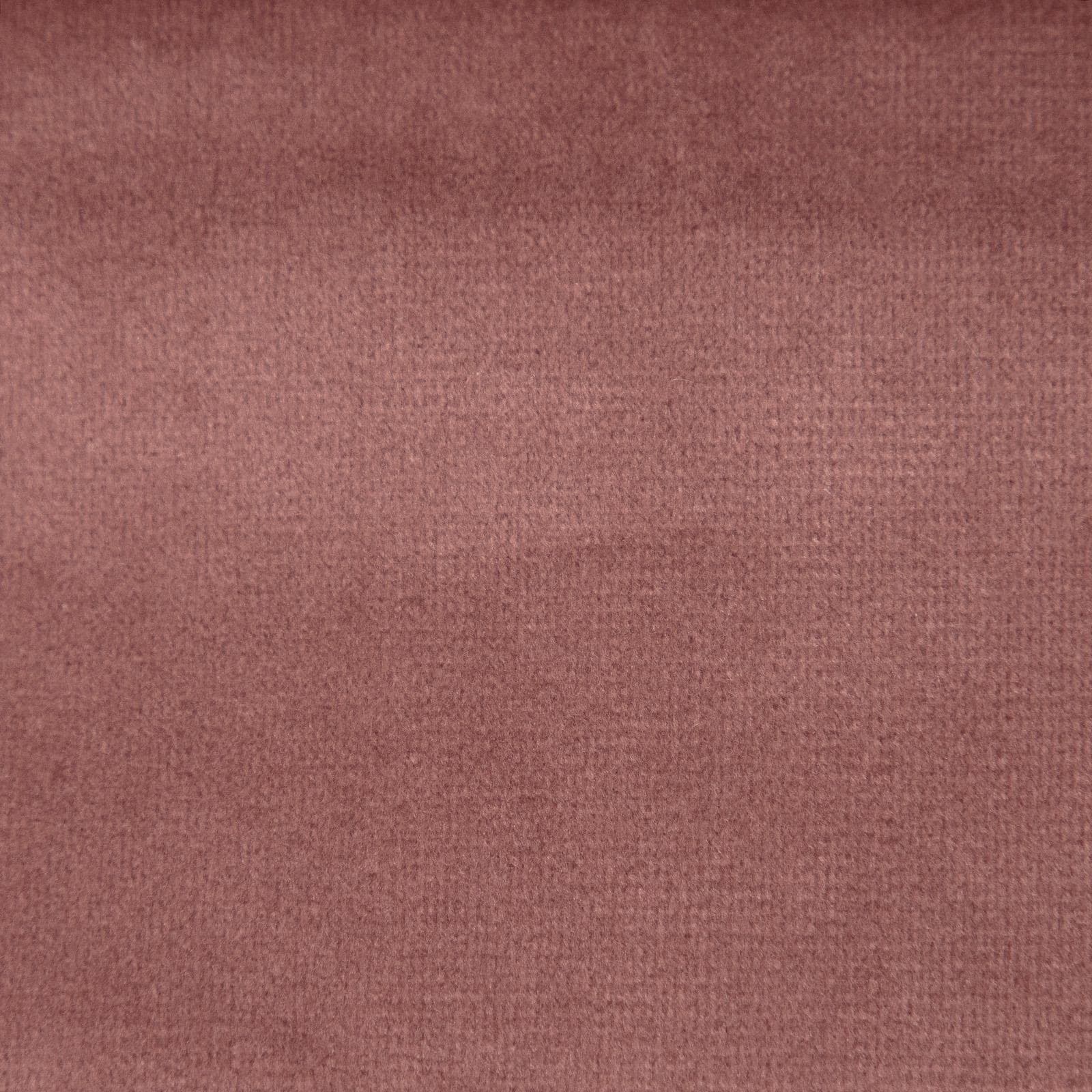 Pouf 36x36h cm in velluto rosa antico - Josef