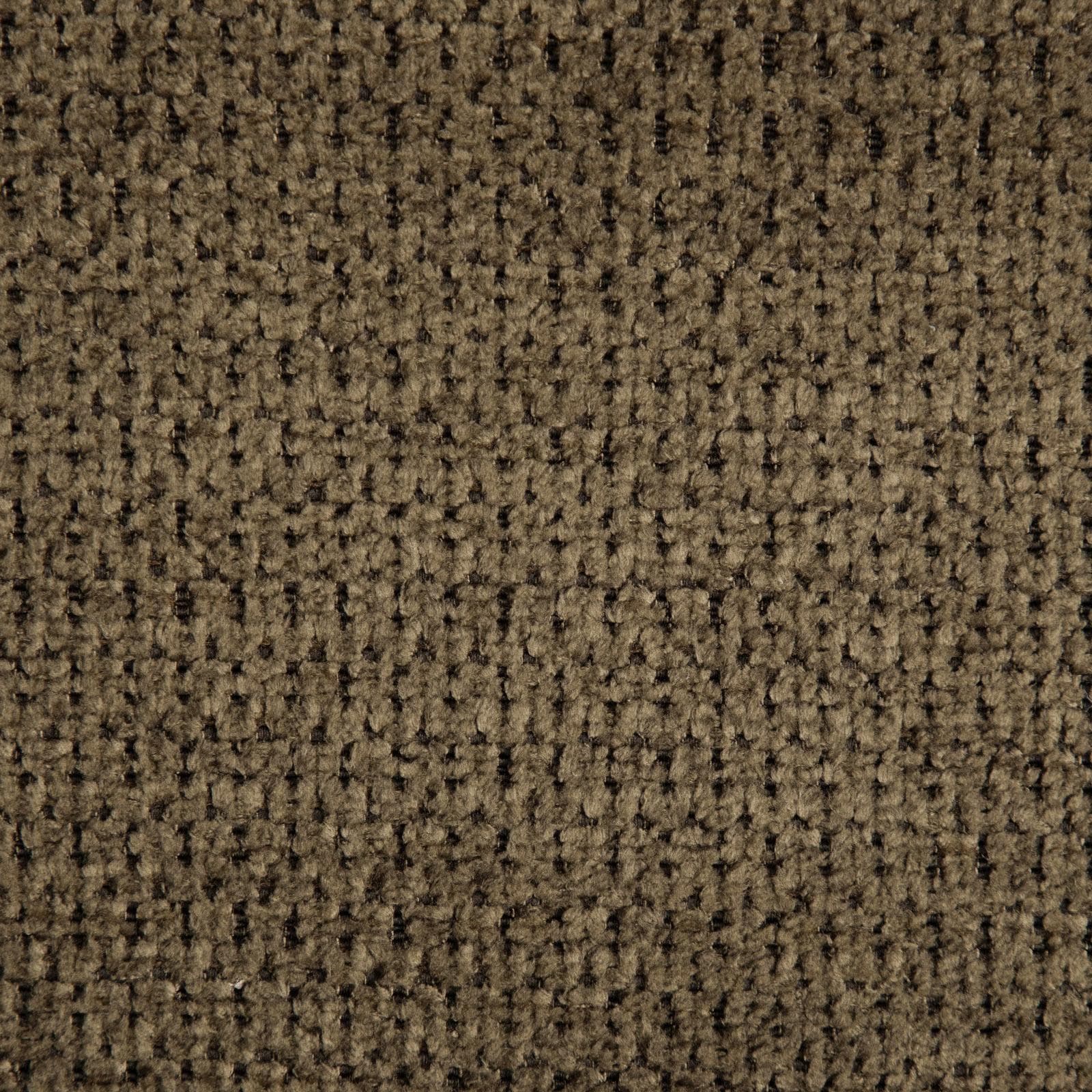 Pouf 47x42 cm in tessuto effetto maglia tabacco - Ticus
