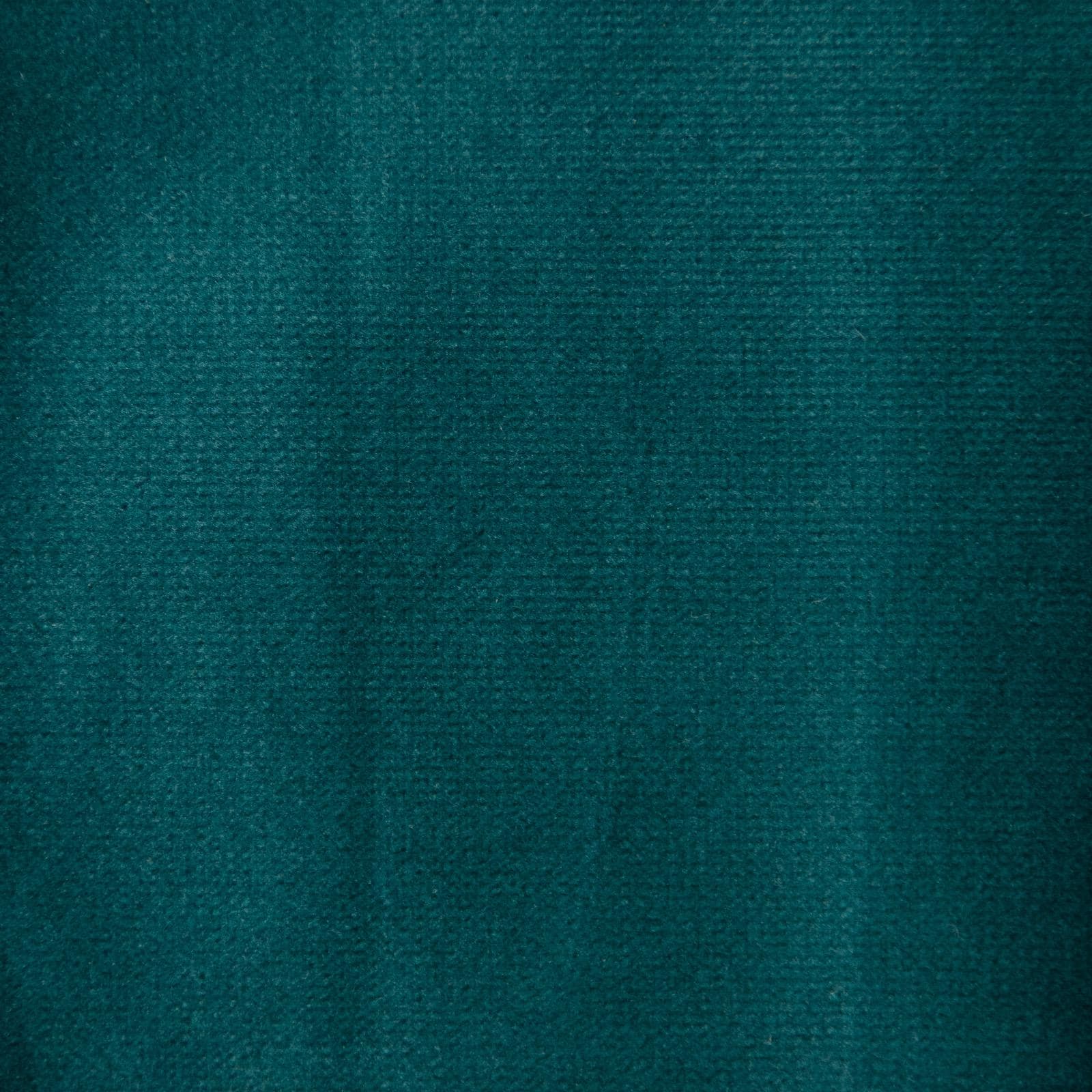 Pouf 71x38h cm in velluto blu petrolio - Josef