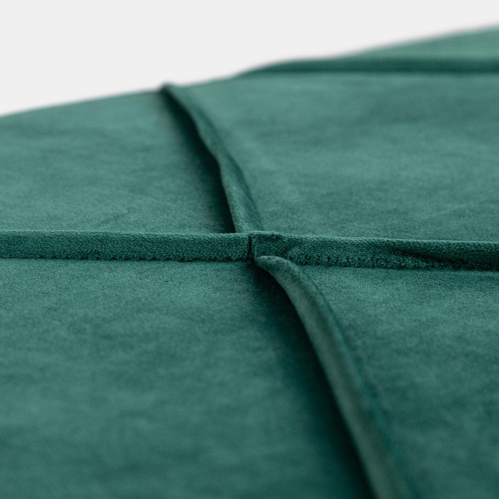 Panca in velluto 100 cm verde - Yago