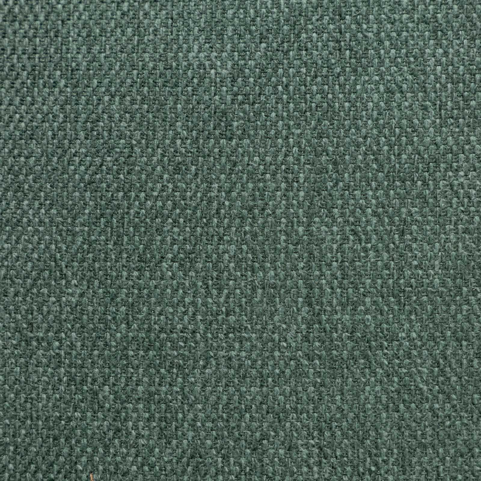 Pouf ovale 60x33h cm in tessuto effetto maglia verde - Graziana