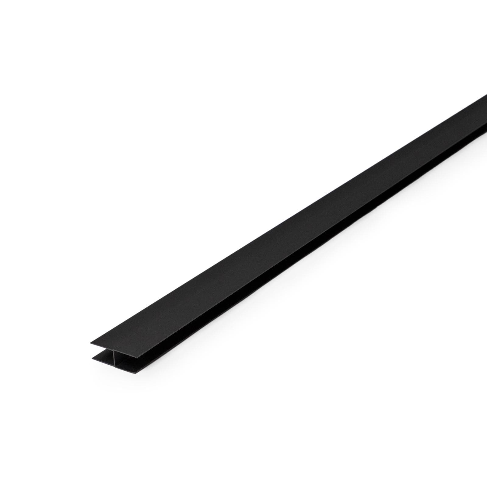 Profilo di estensione 6,1 - 9,1 cm per box doccia nero opaco - Skin