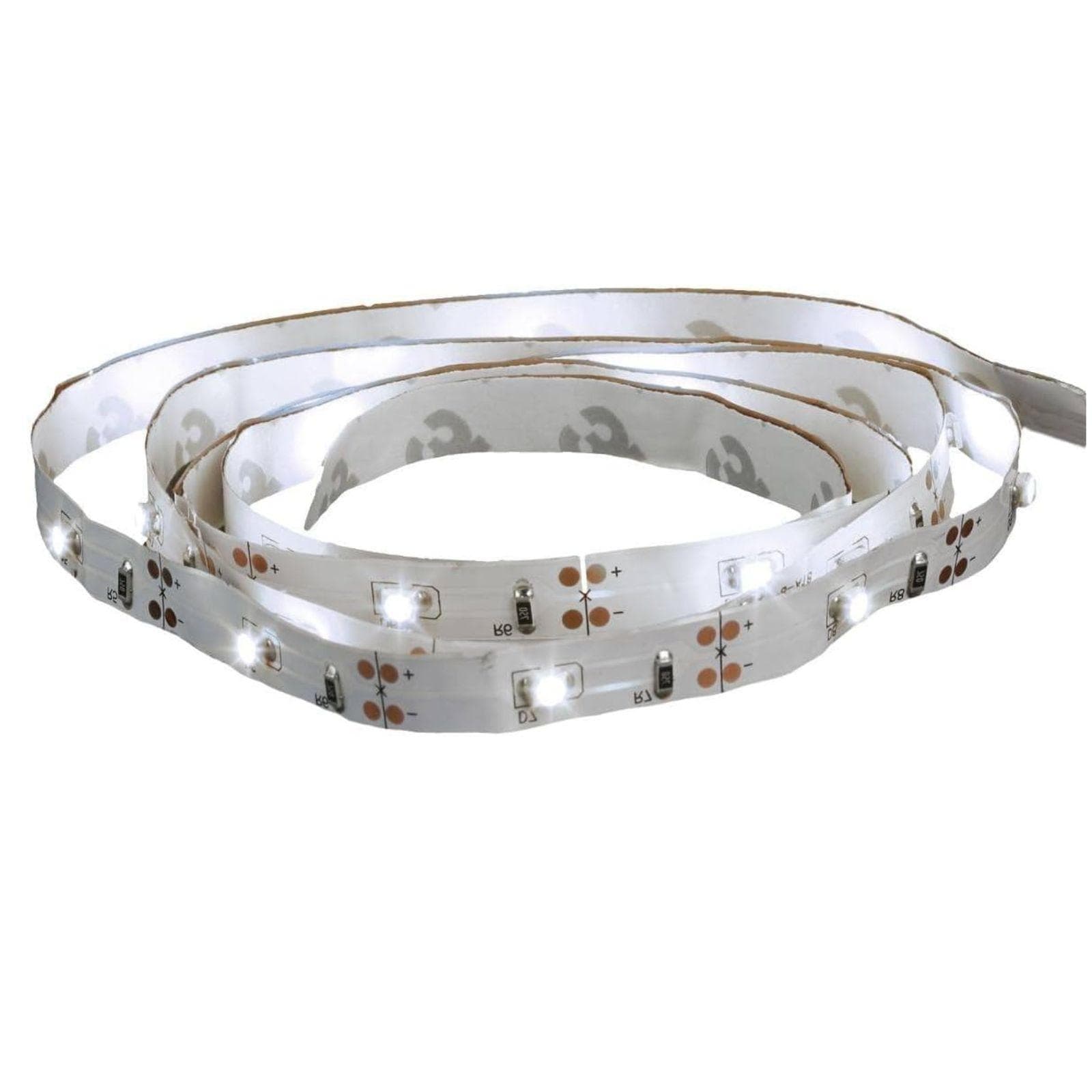 Rotolo strip LED 130 cm luce bianco freddo funzionamento a batterie - Frimer
